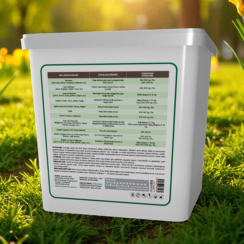 Jeotoz Leonardit 5 KG – %100 Doğal Organik Toprak Düzenleyici