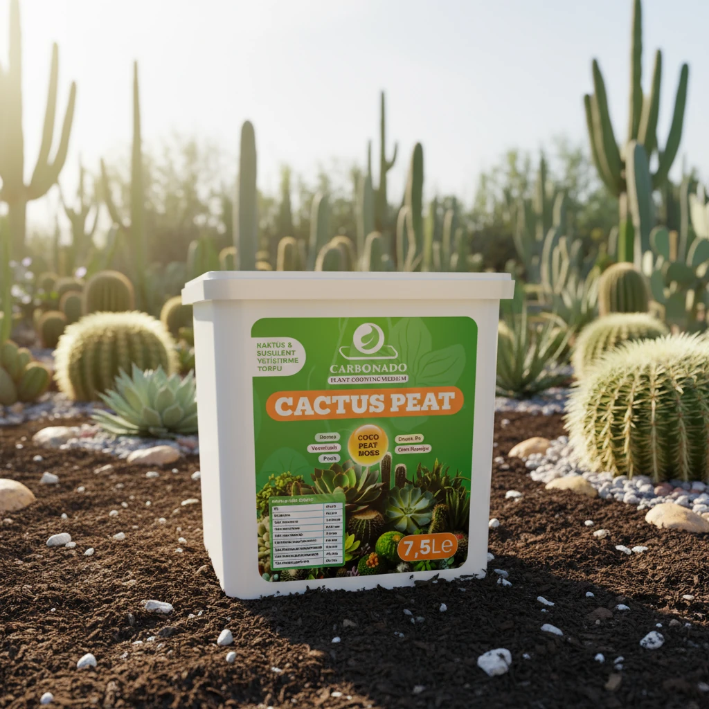 Cactus Peat 7,5 Litre Kaktüs ve Sukulent Yetiştirme Torfu