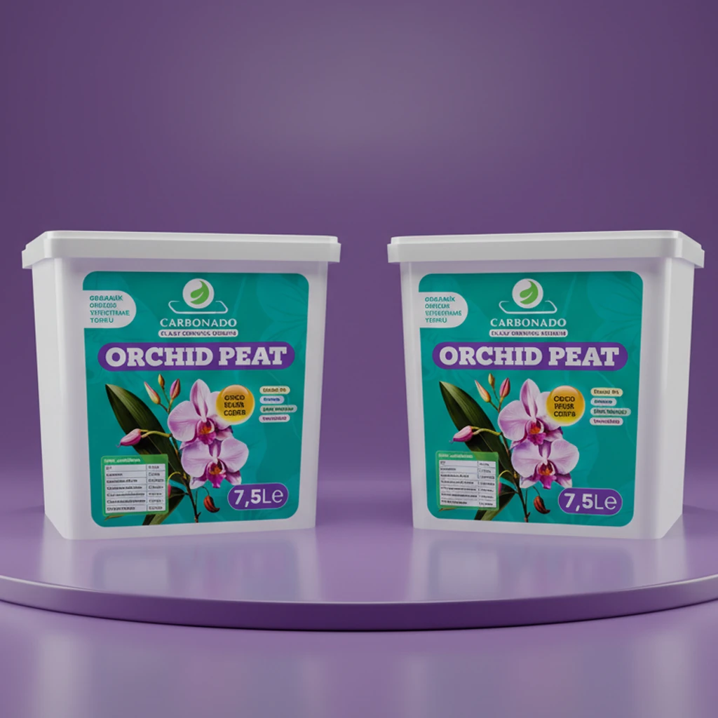 İkili Orchid Peat 7,5 Litre Organik Orkide Yetiştirme Torfu