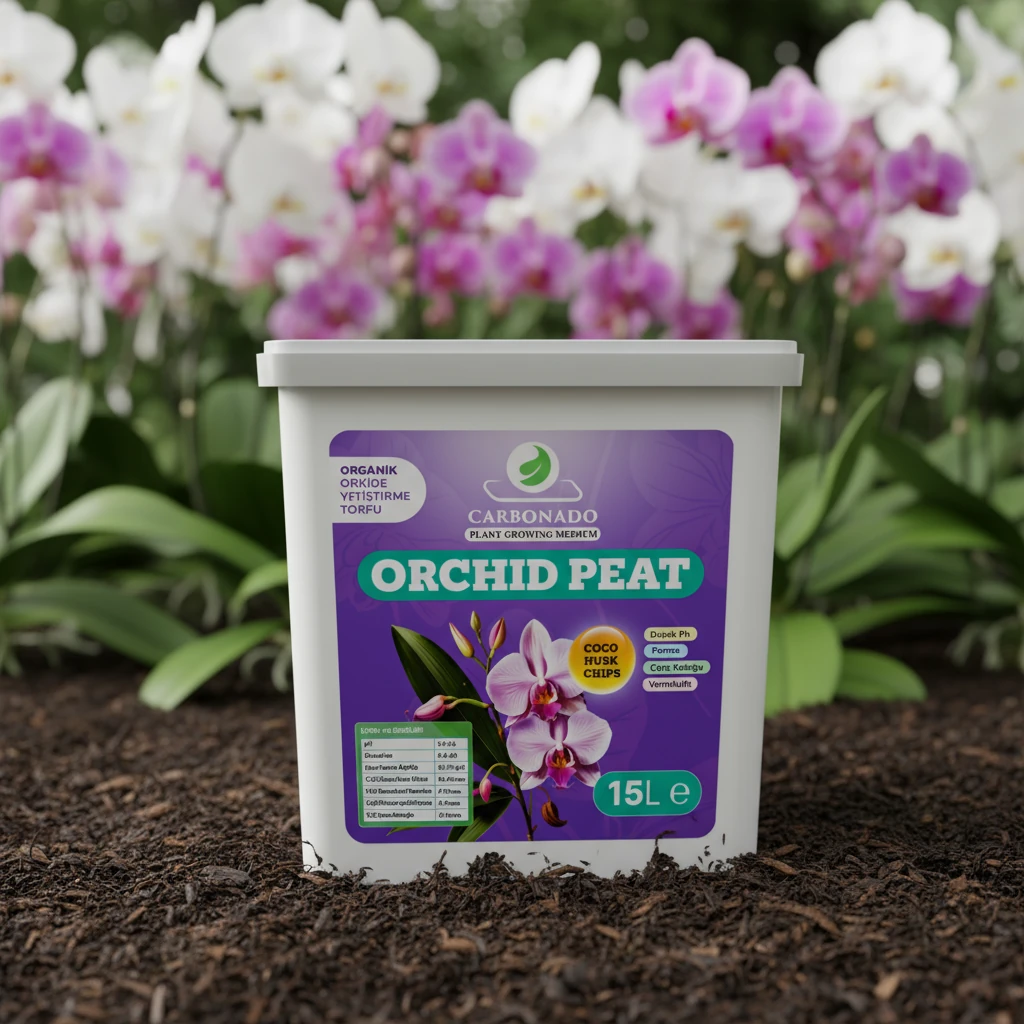 Orchid Peat 15 Litre Organik Orkide Yetiştirme Torfu