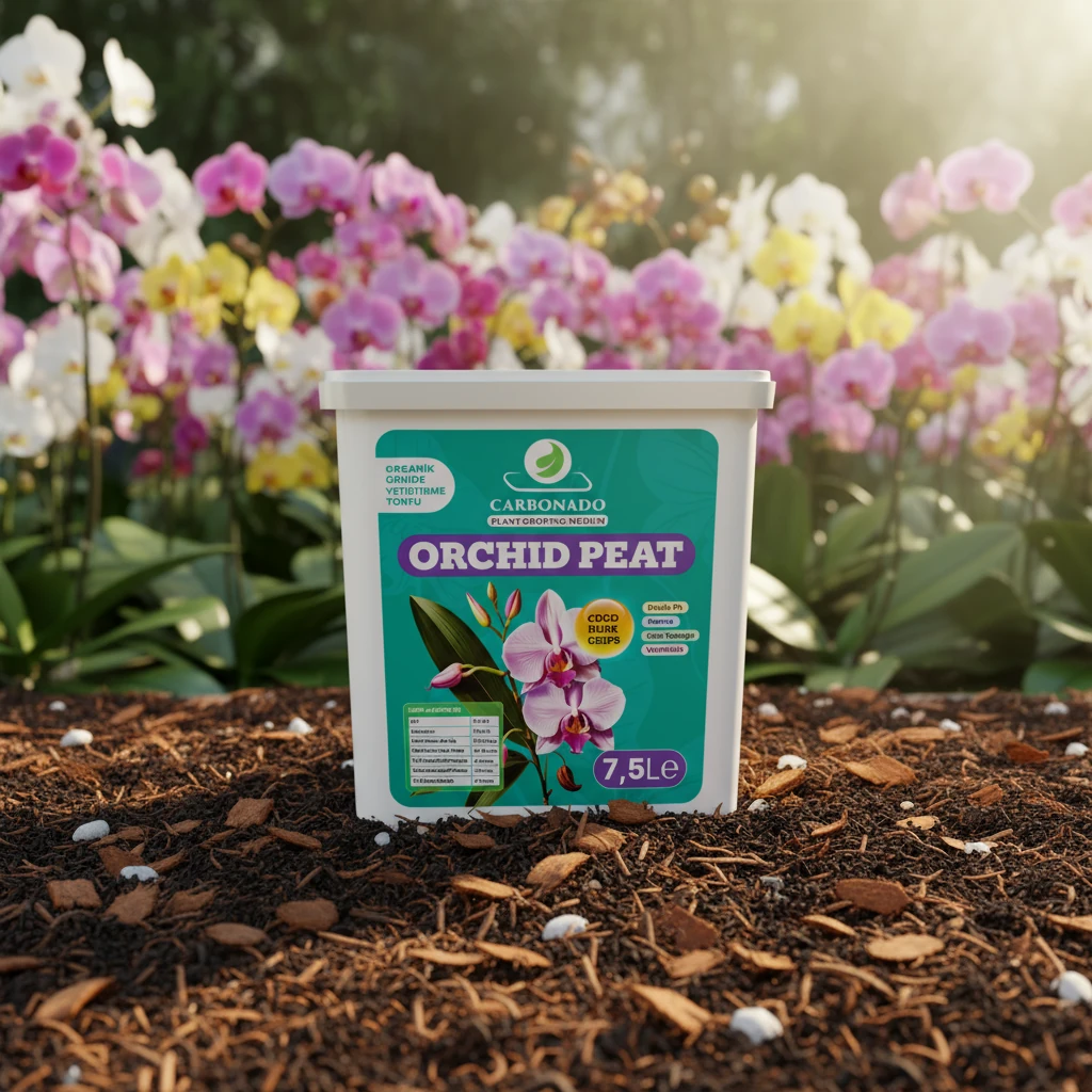 İkili Orchid Peat 7,5 Litre Organik Orkide Yetiştirme Torfu
