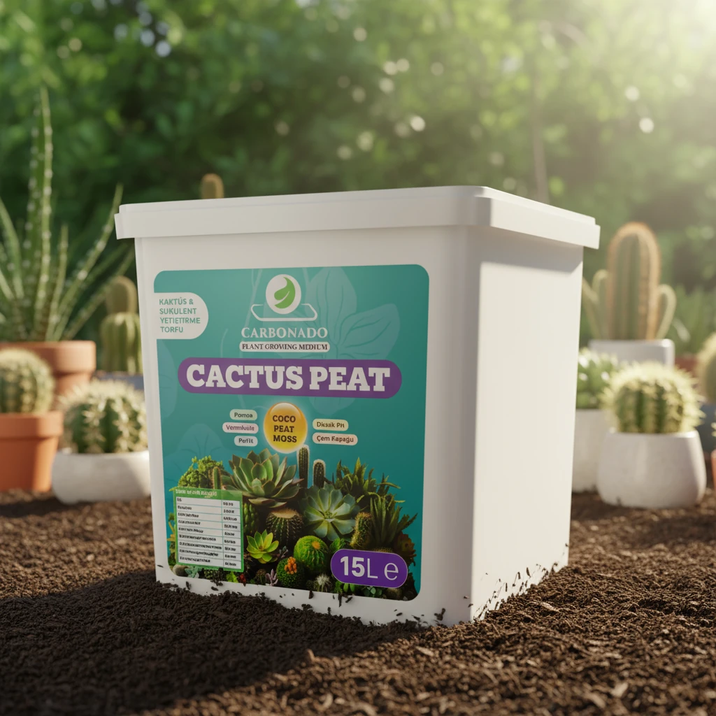 Cactus Peat 15 Litre Kaktüs ve Sukulent Yetiştirme Torfu