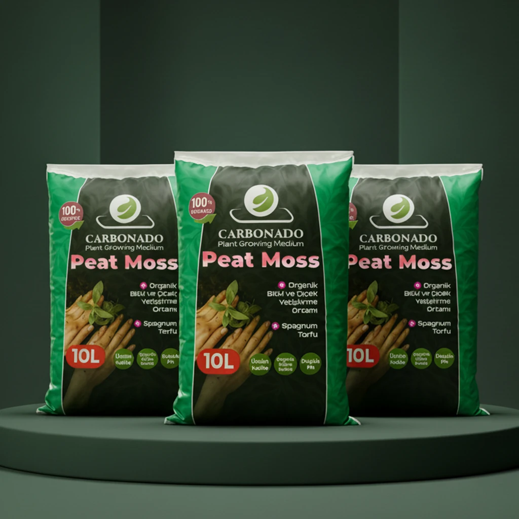 Peat Moss 10L x3 | Yüksek Hacimli Torf | Saksı Bitkileri ve Fide İçin - Süper Avantaj Paket