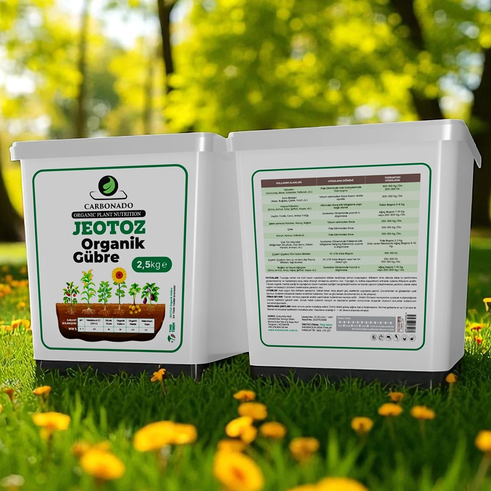 Jeotoz Organik Gübre 2,5 KG – %100 Doğal Bitki Besini