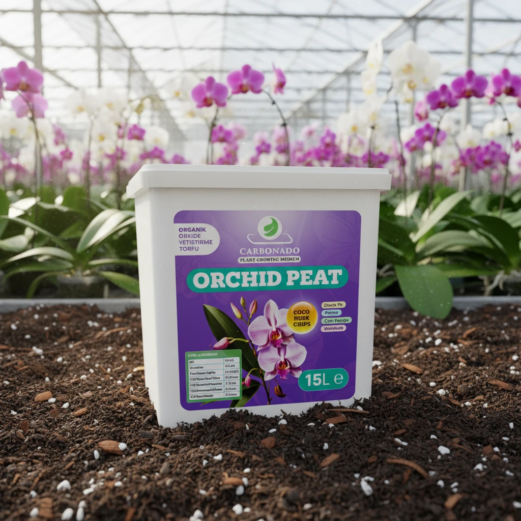 Orchid Peat 15 Litre Organik Orkide Yetiştirme Torfu