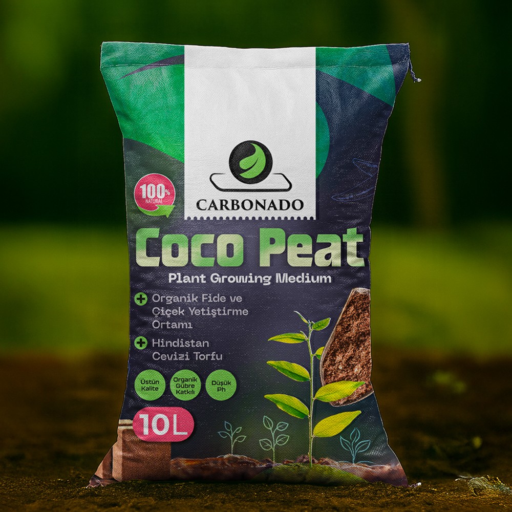 Cocopeat Hindistan Cevizi Torfu 10L – Su Tutma ve Havalandırma Ustası