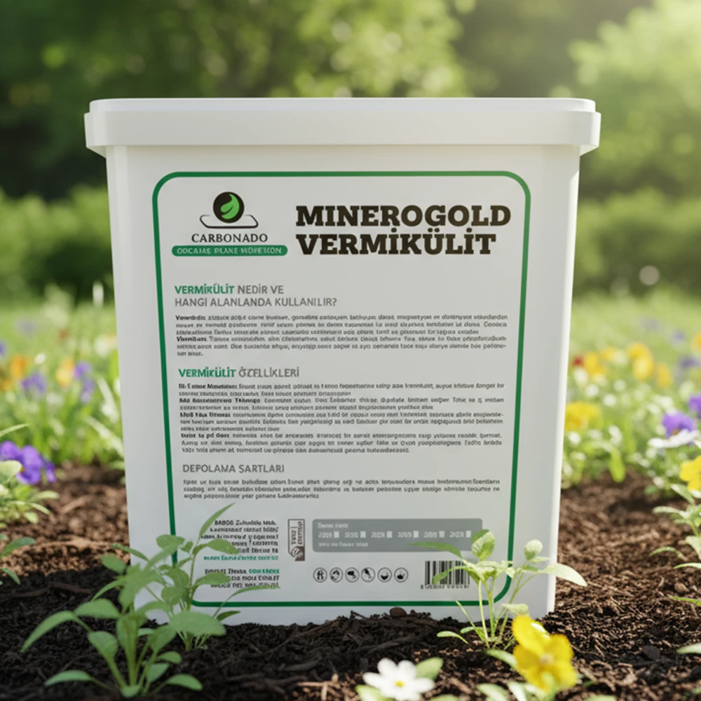Minerogold Vermikülit 12L | Yüksek Hacimli Organik Su Tutucu | Tarım ve Bahçe İçin