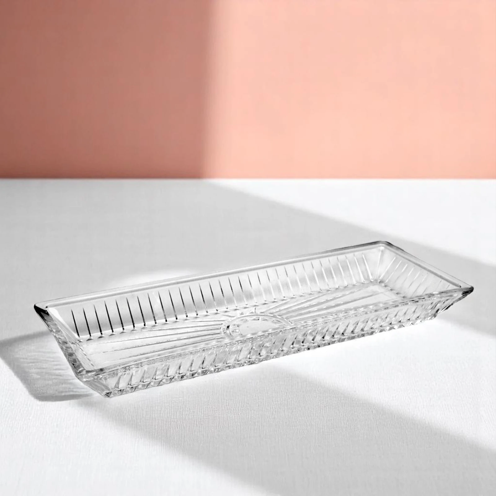 Nora Dikdörtgen Cam Sunumluk