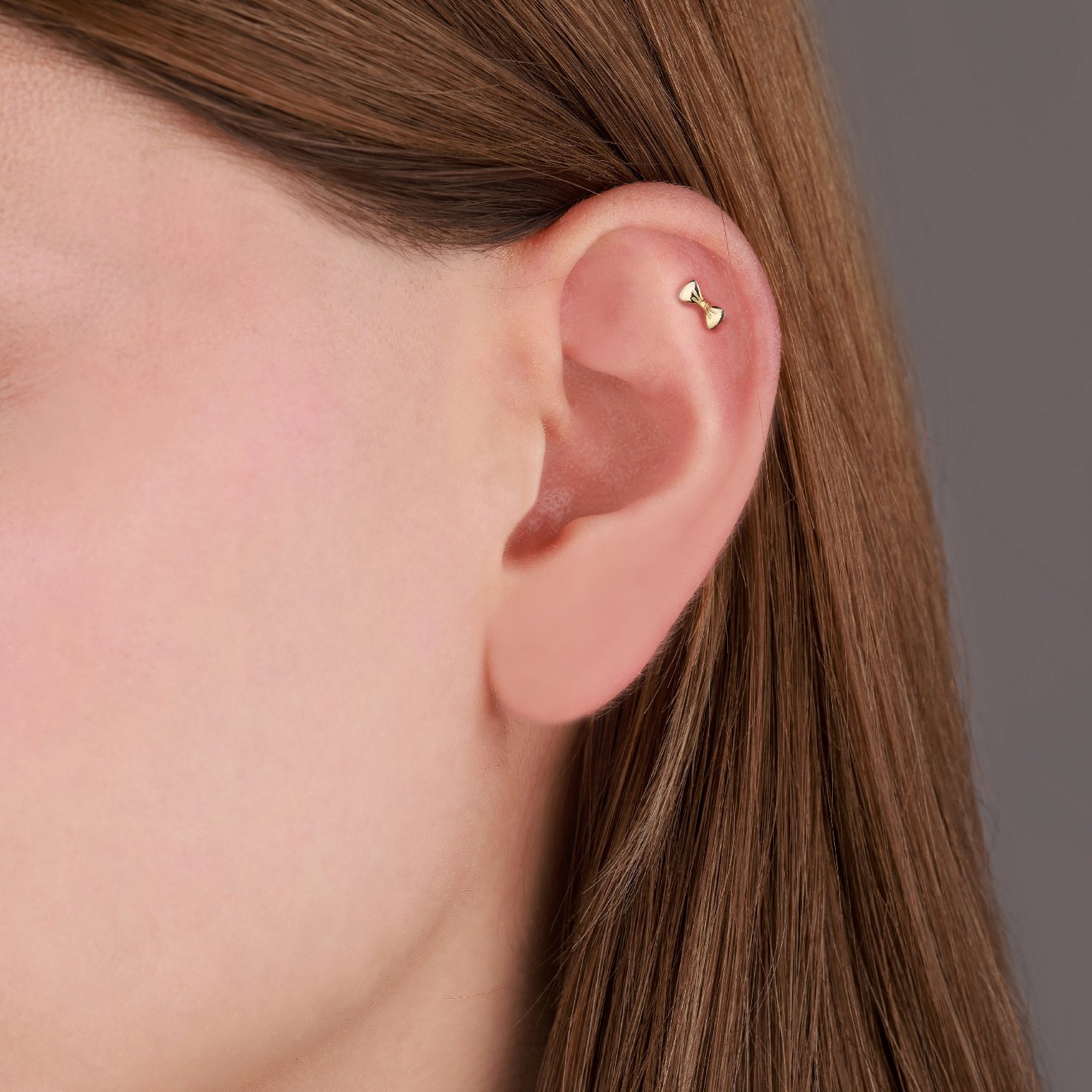 Bow Tragus Earrings