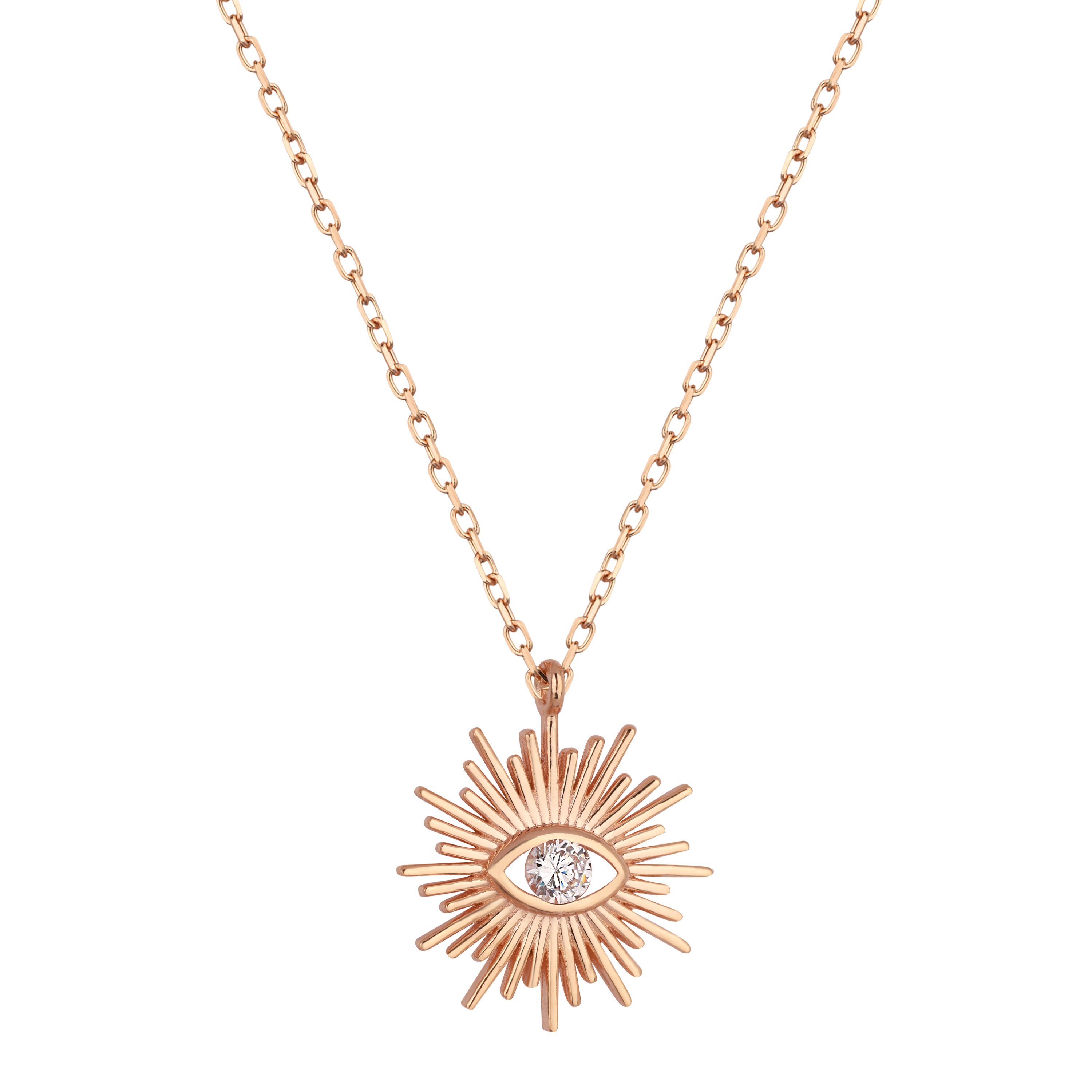 Solara Sun Eye Necklace