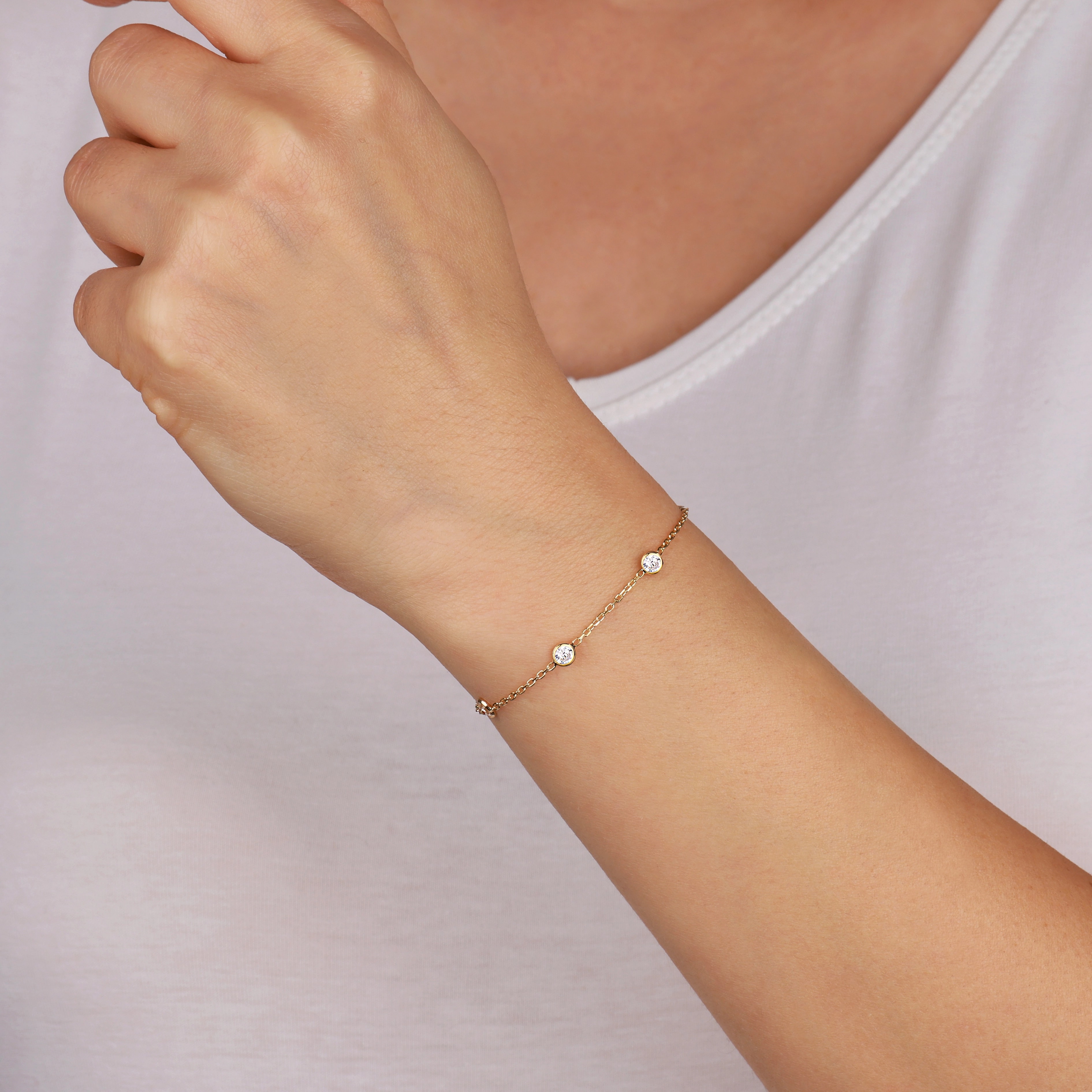 Arlina Gümüş Bilezik