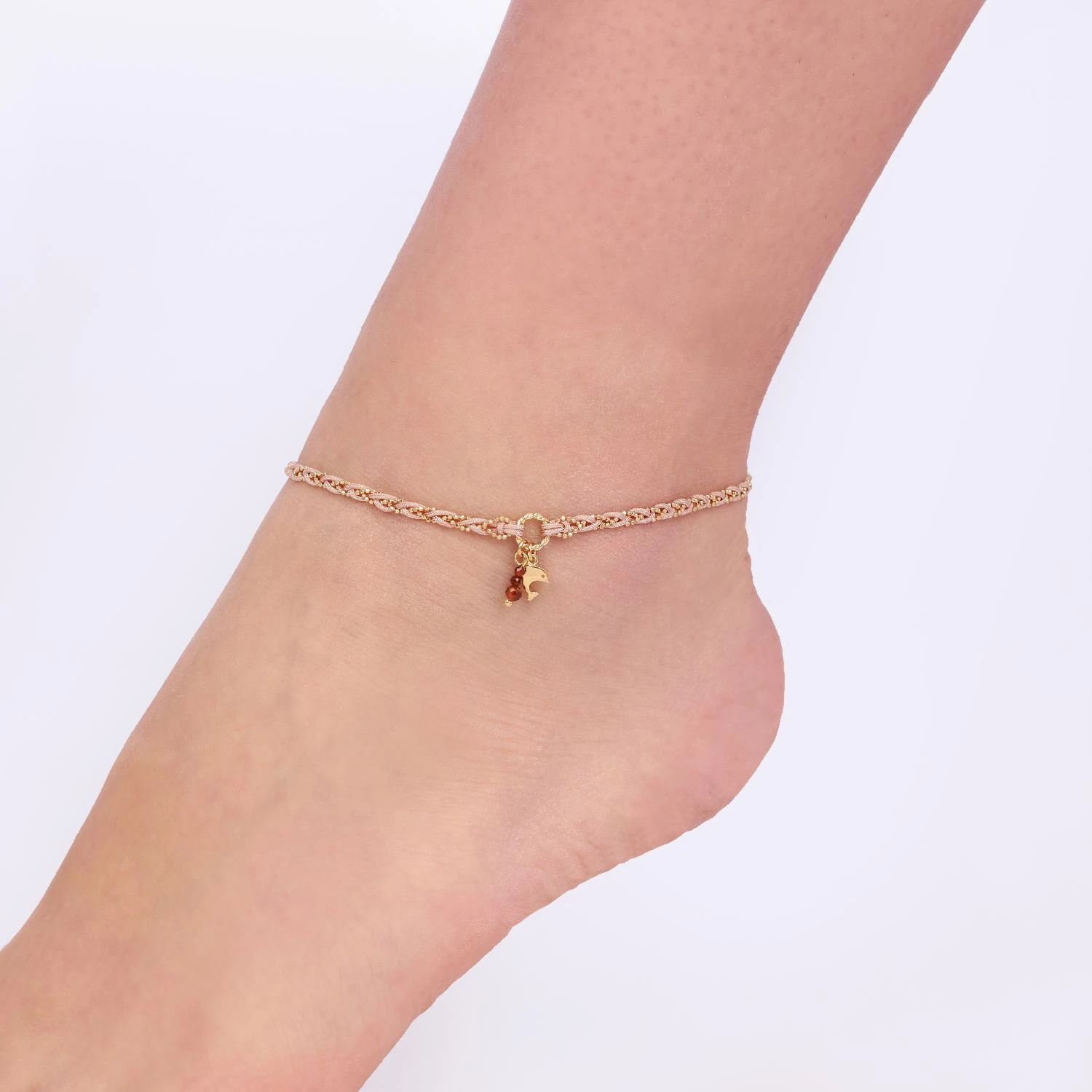 Yunus Figür Örme Gümüş Halhal