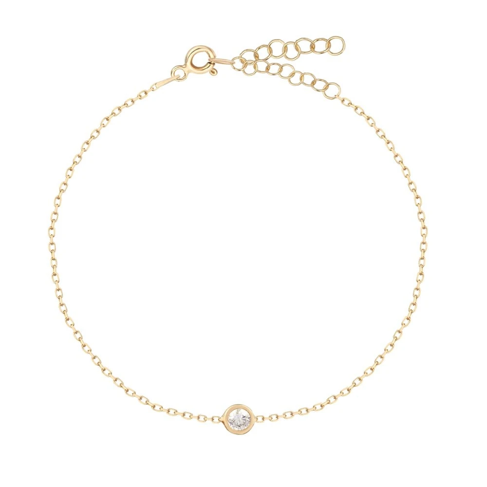 Mini Stone Silver Bracelet