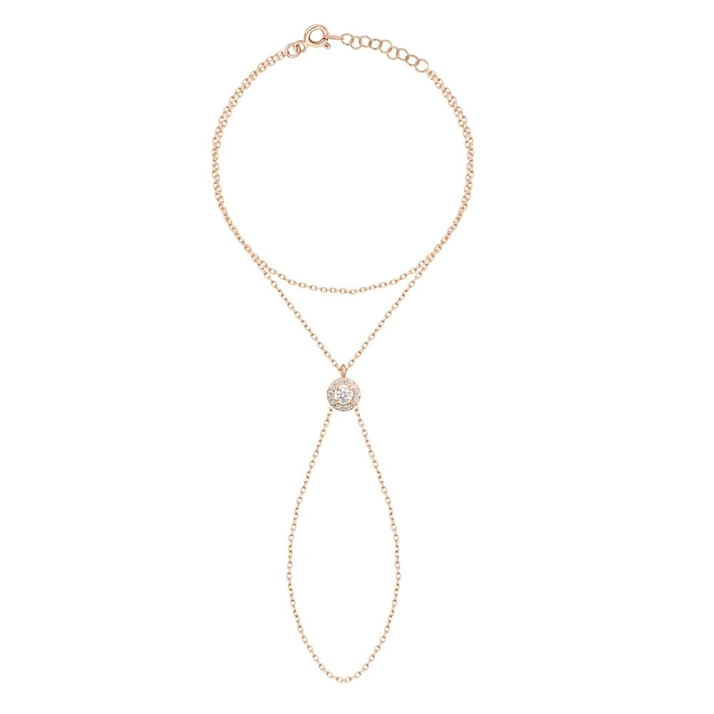 Silver Shahmaran with Mini Flower Stone