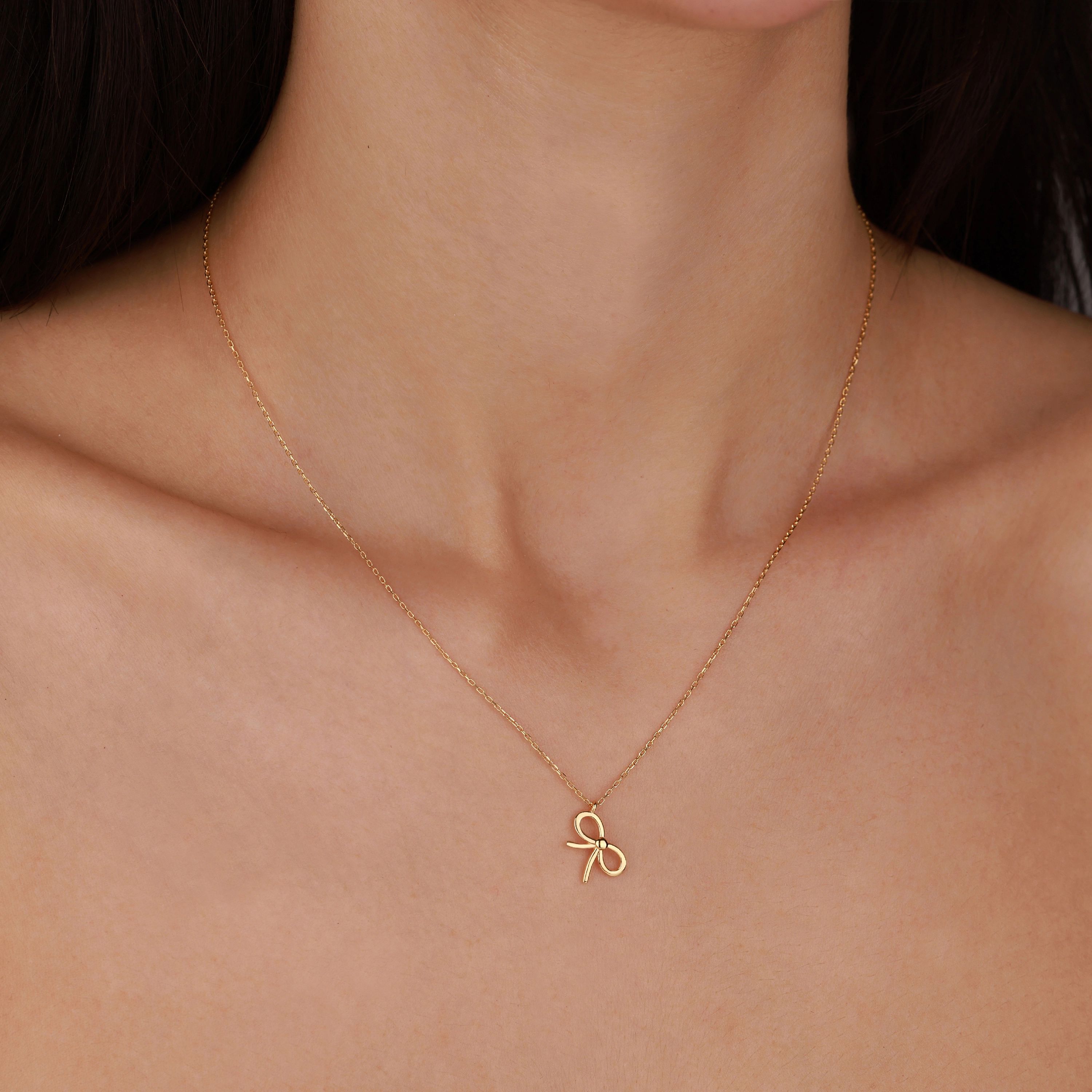 Mini Mother-of-Pearl Star Silver Necklace