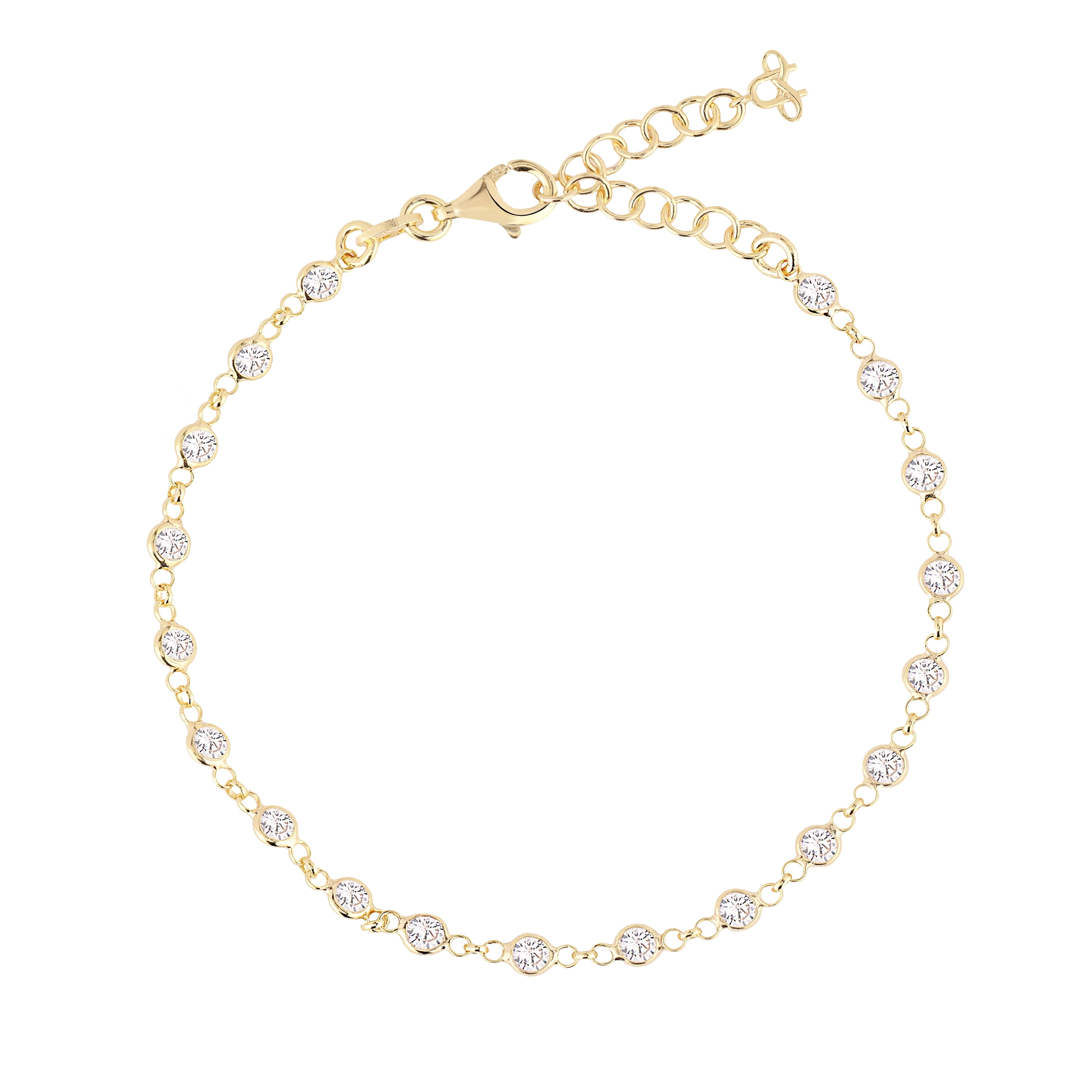 Valeria Işıltılı Tamtur Gümüş Bilezik