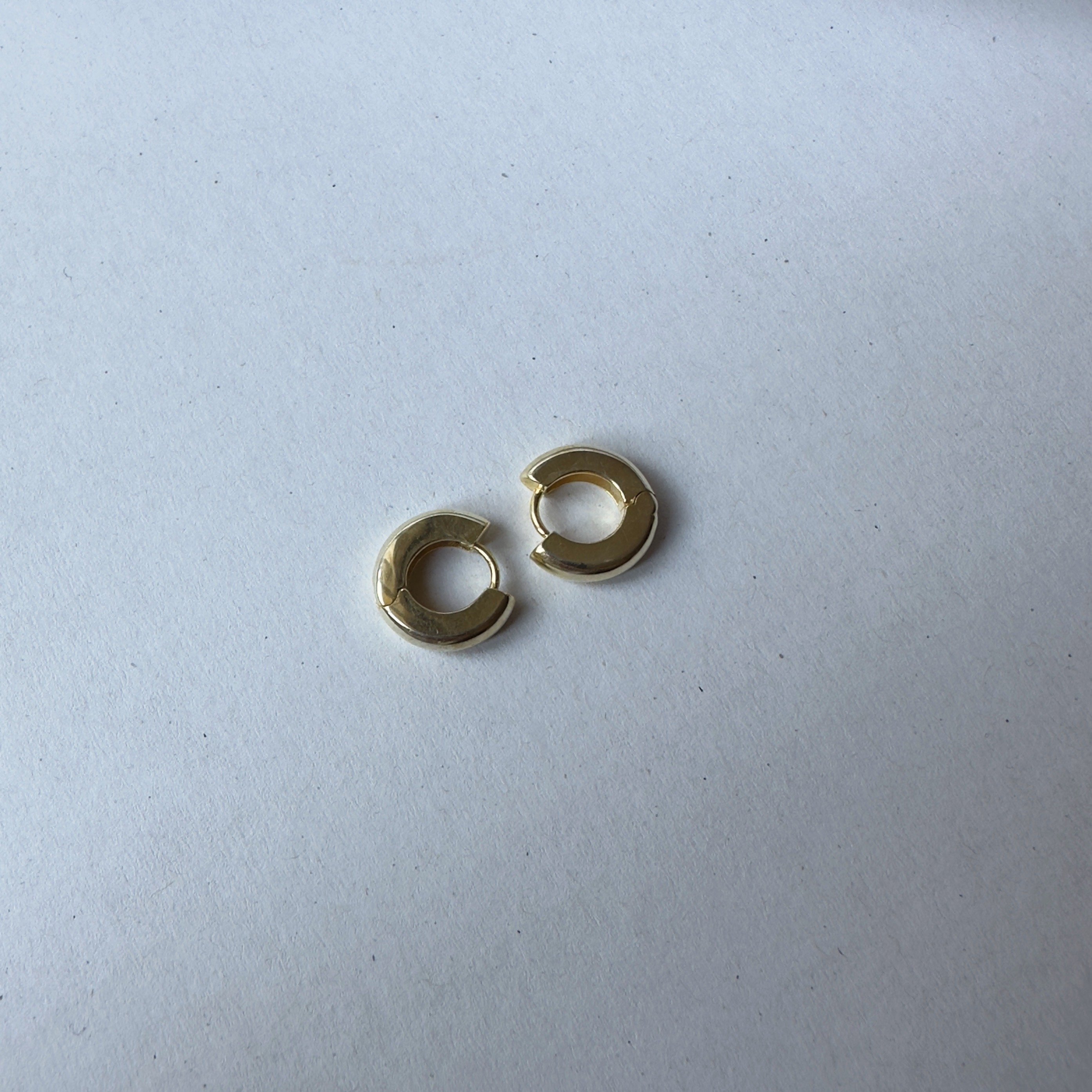  925 Silver - Minimal Tube Earrings