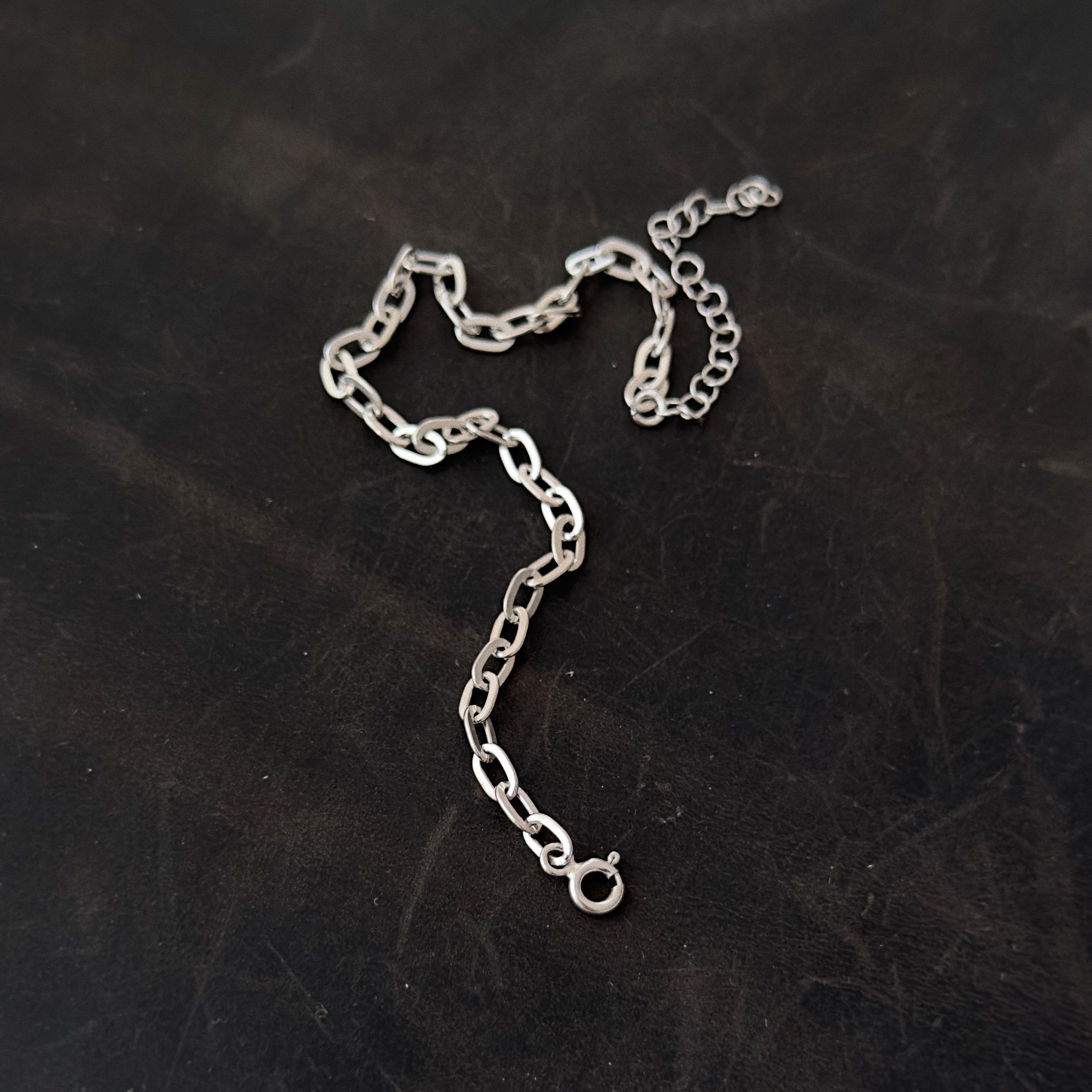 925 Gümüş - Unisex Inox Bileklik