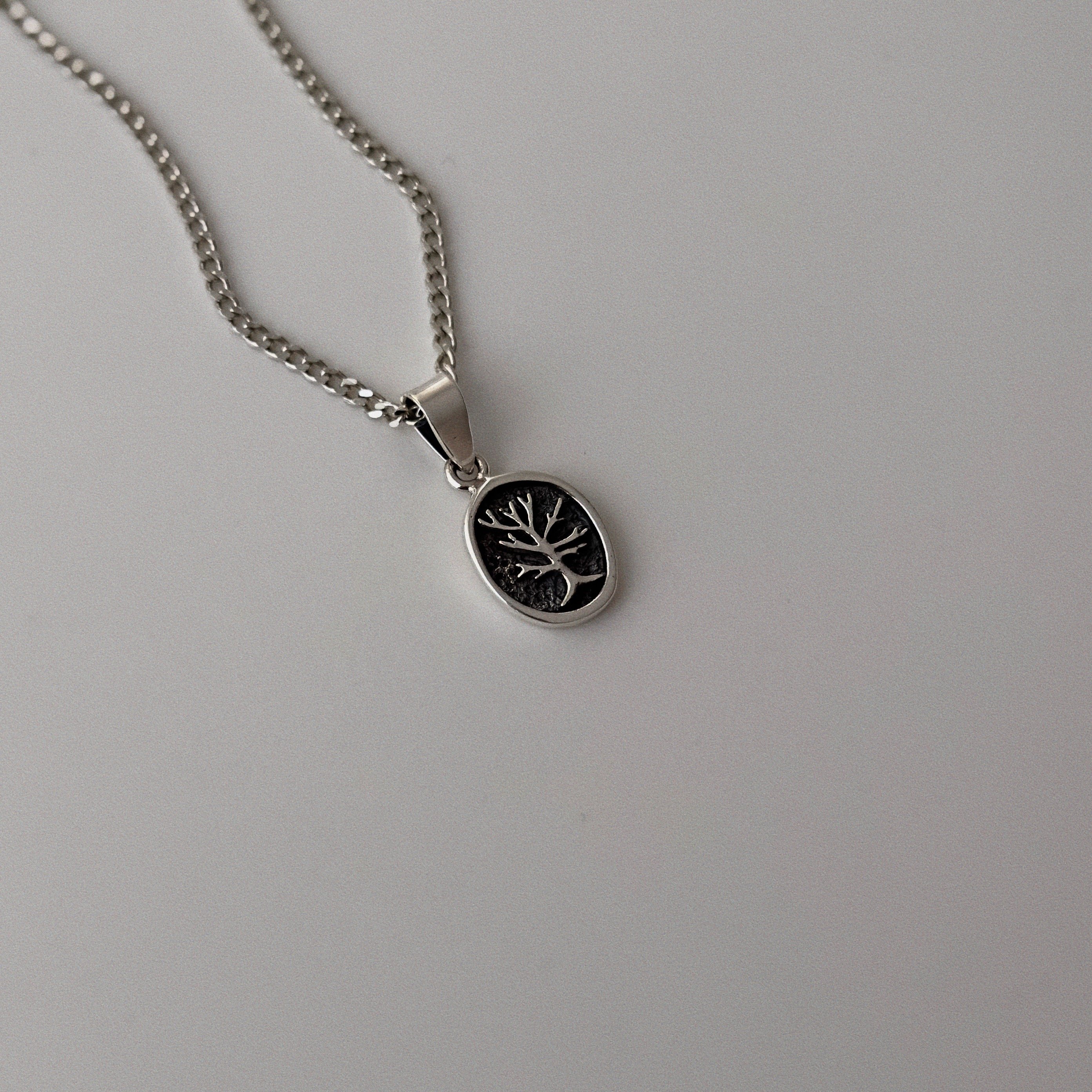 925 Gümüş - Unisex Terra Kolye