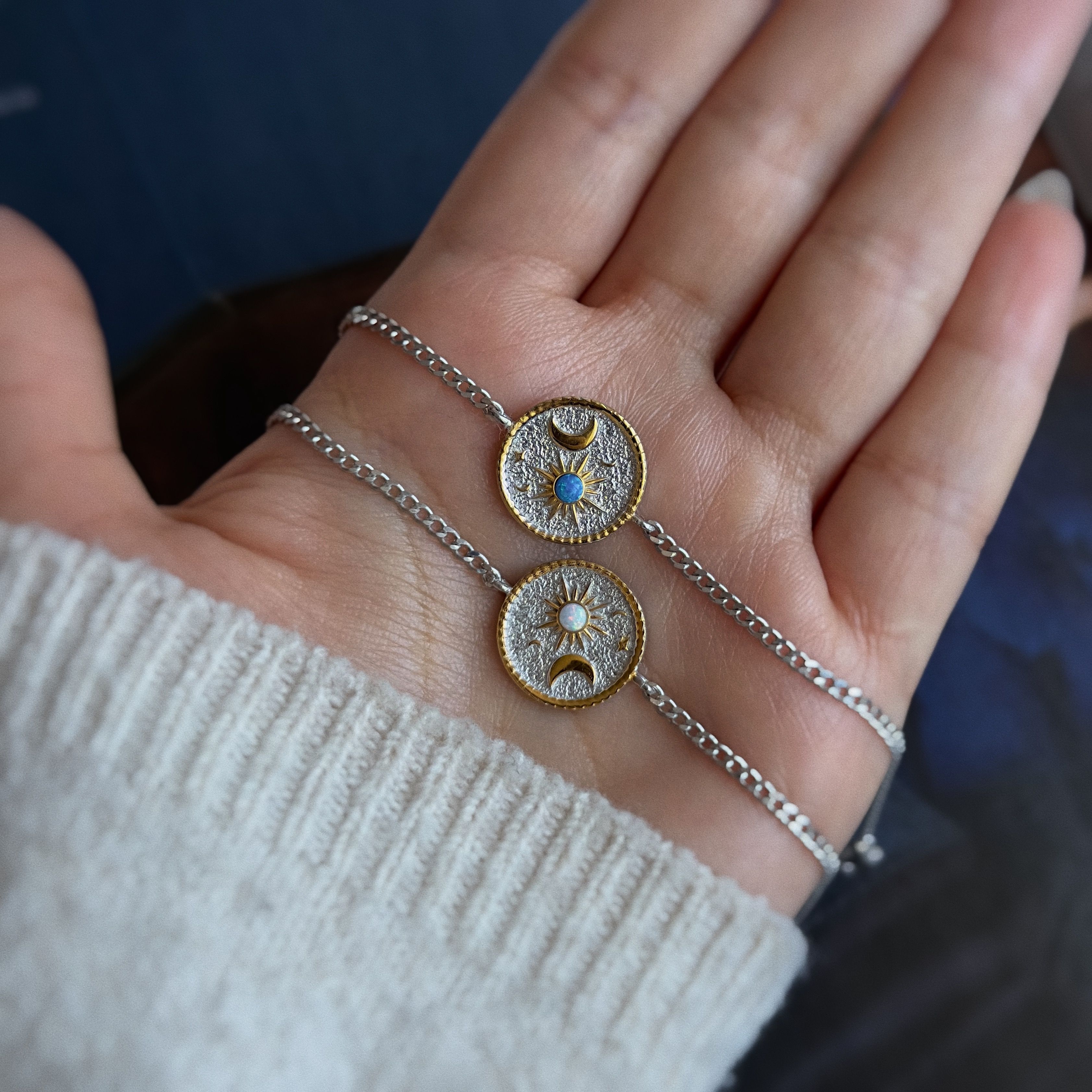 925 Silver - Unisex Cosmos Bracelet