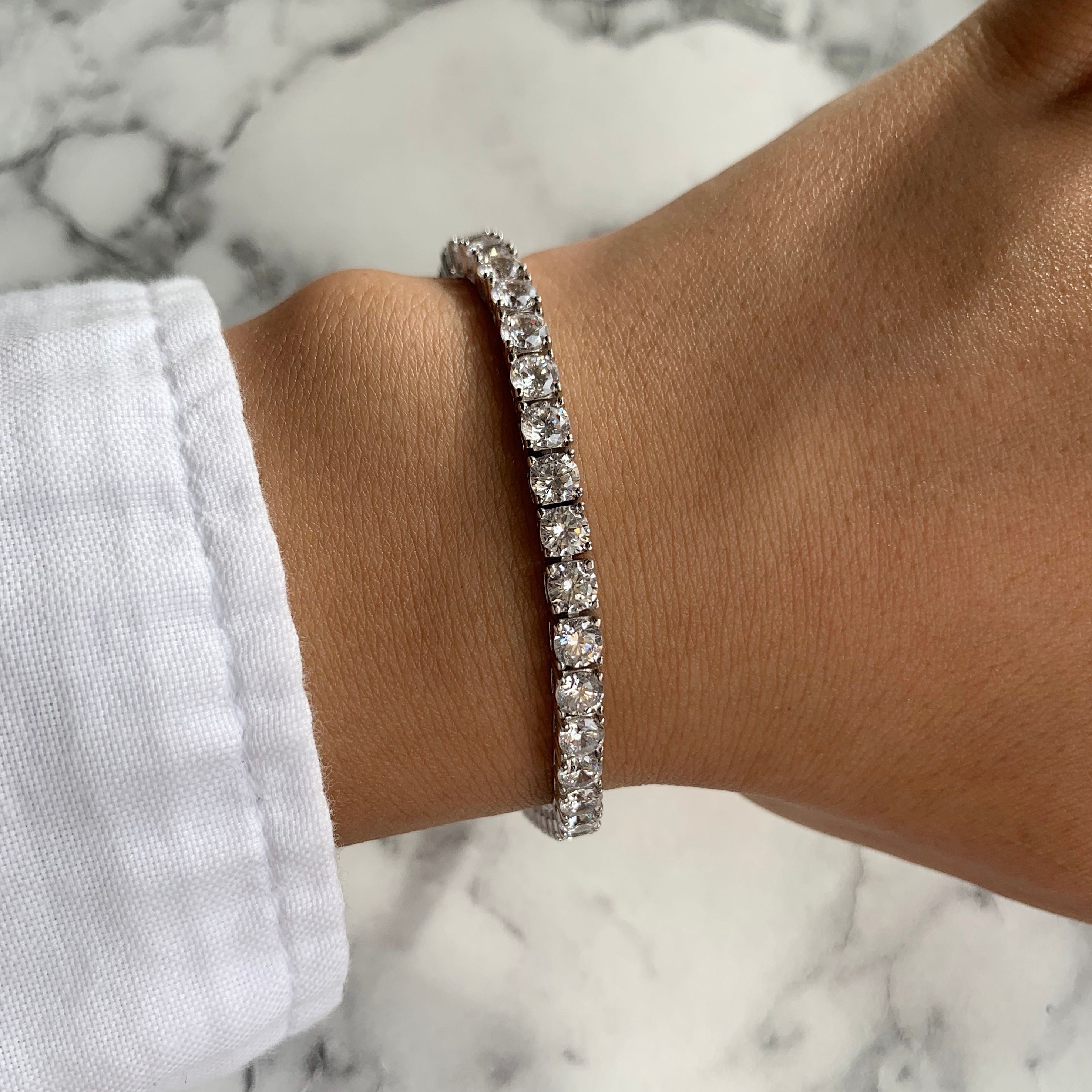 925 Silver - Tennis Bracelet