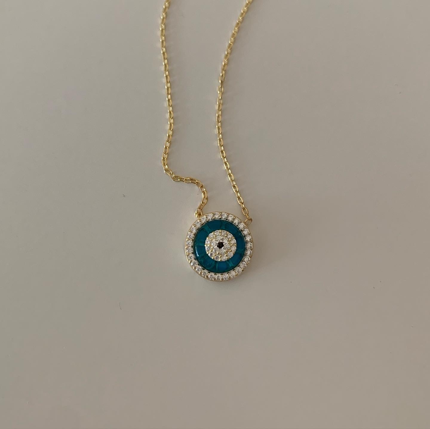 925 Silver - Turkish Evil Eye Necklace