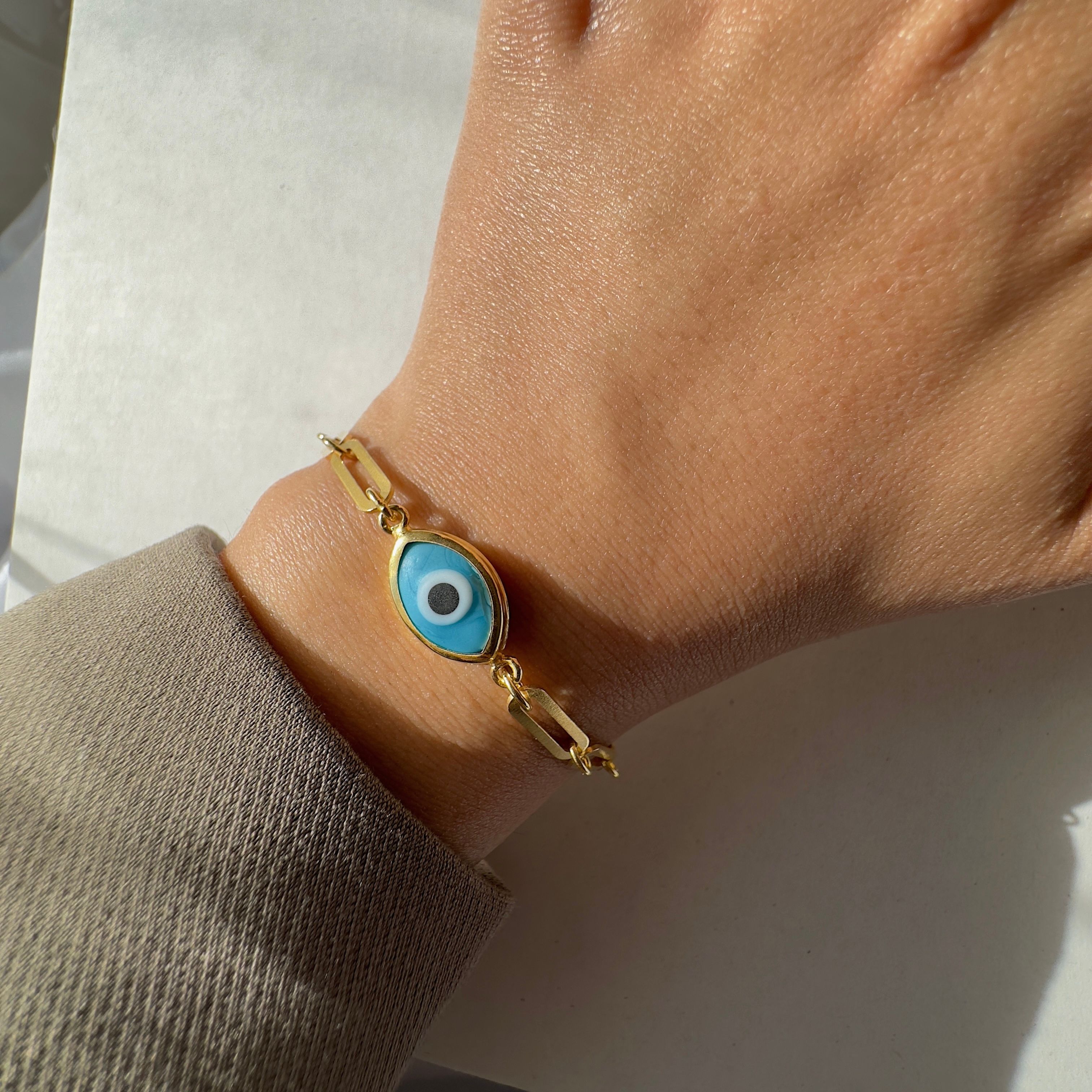 925 Silver - Turkish Evil Eye Bracelet