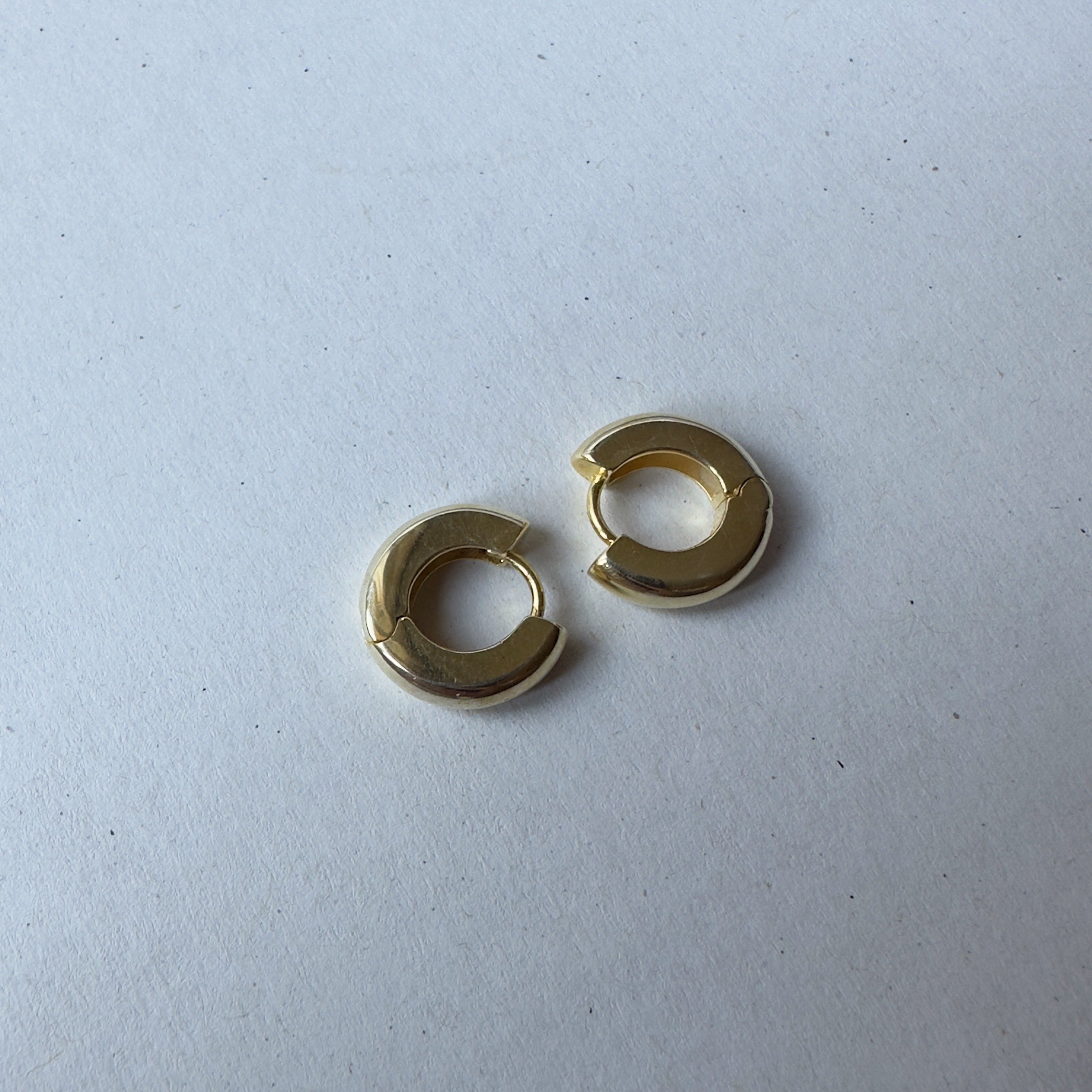  925 Silver - Minimal Tube Earrings