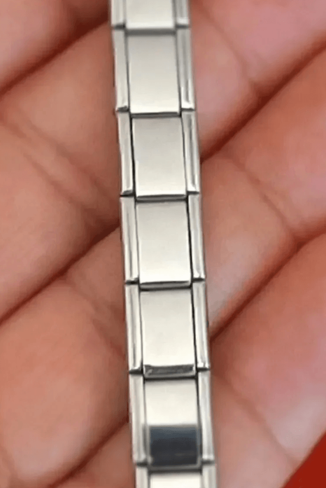 İtalyan Charm Çelik Bileklik