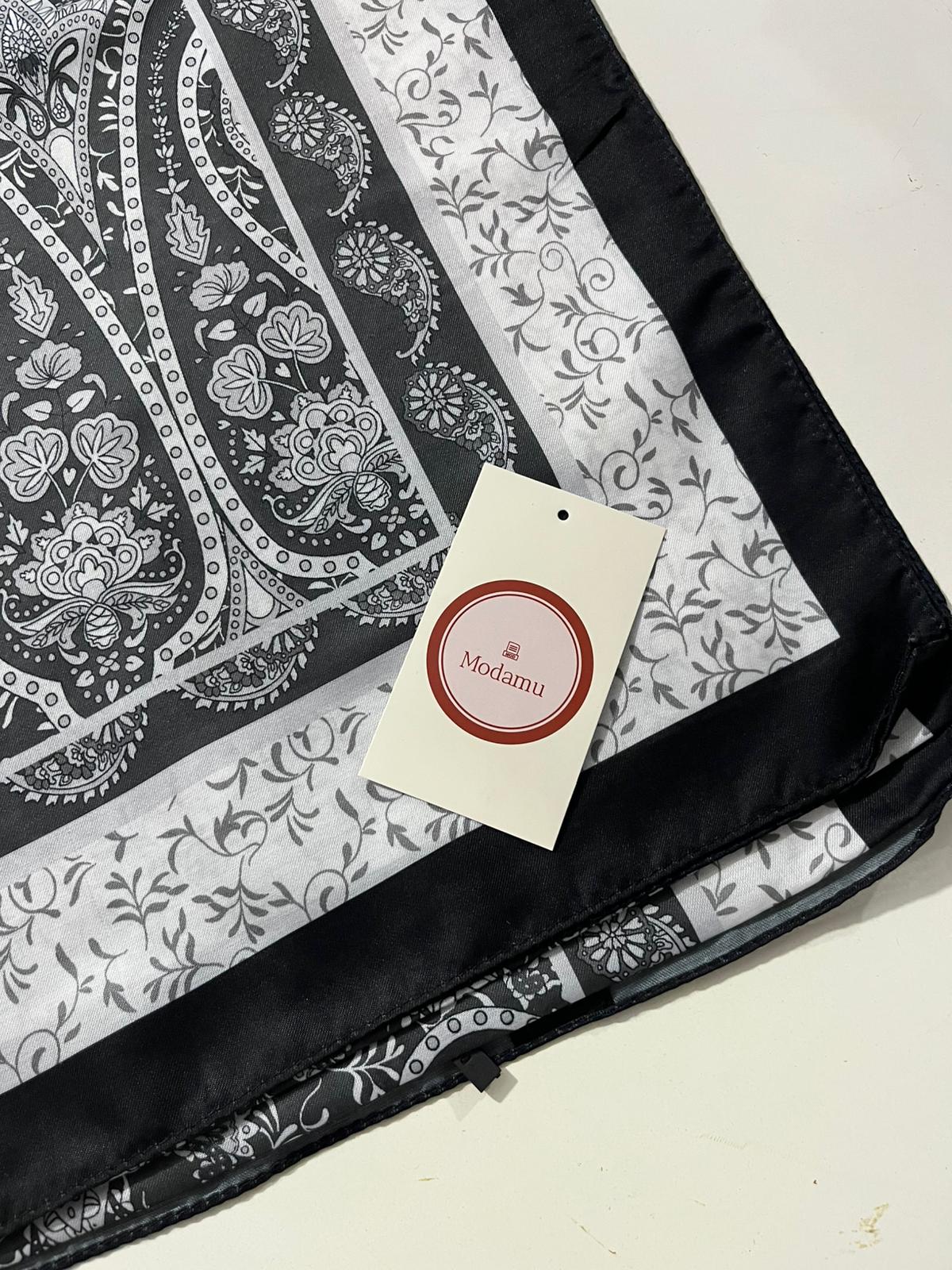 Retro Desen Şal-Plz