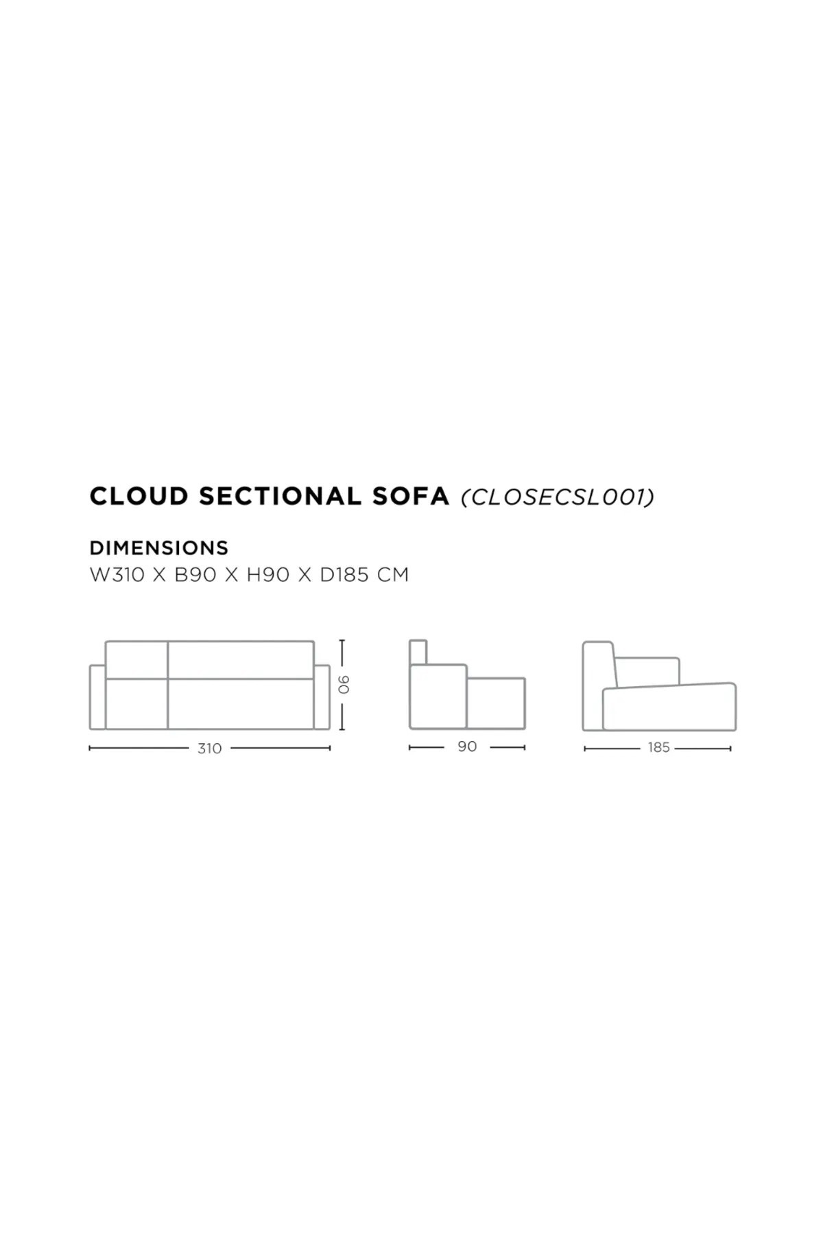 Cloud Sectional Sofa