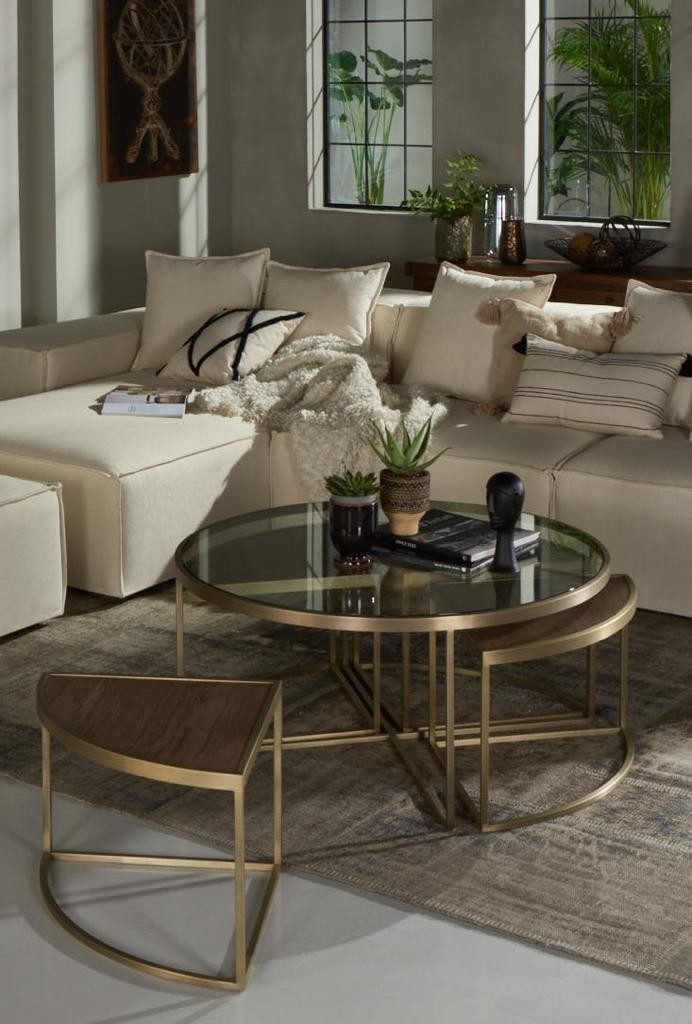 Logan Round Coffee Table