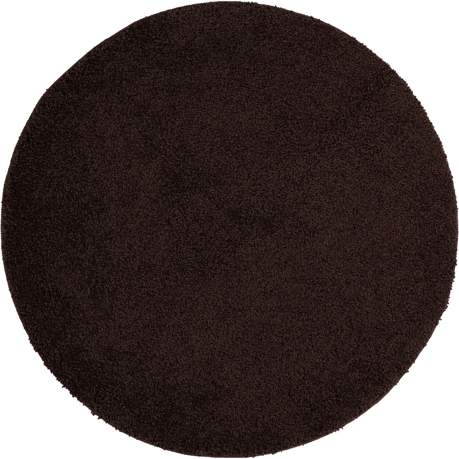Soft Shaggy Doğal Kaymaz Taban Daire Halı 100x100 120x120