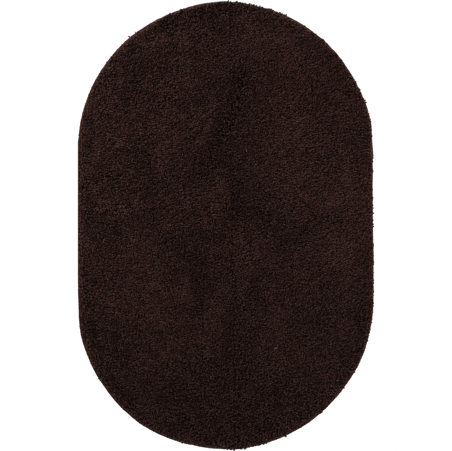 Soft Shaggy Doğal Kaymaz Taban Oval Yolluk