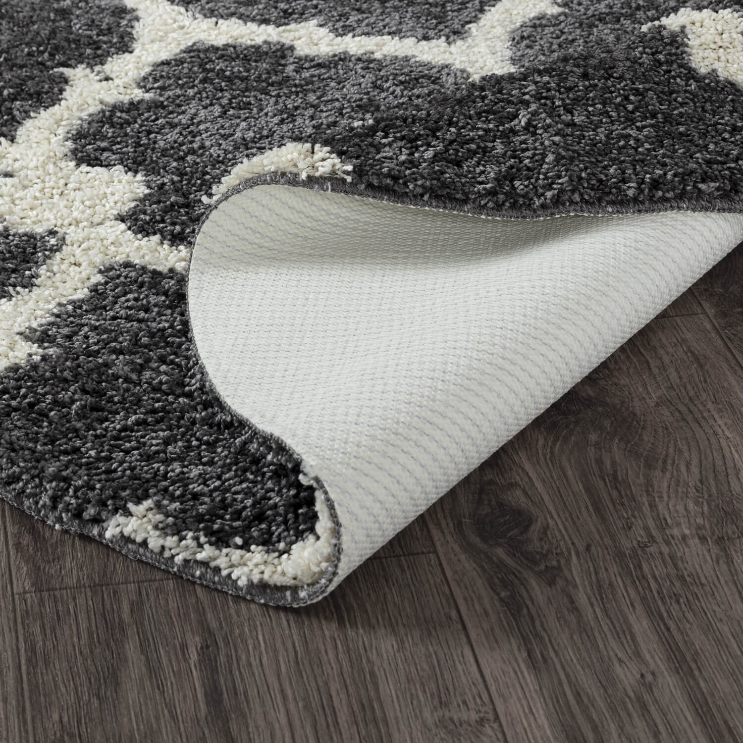 Royal Shaggy Doğal Kaymaz Taban Yumuşak Yıkanabilir Daire Halı 100x100 - 120x120