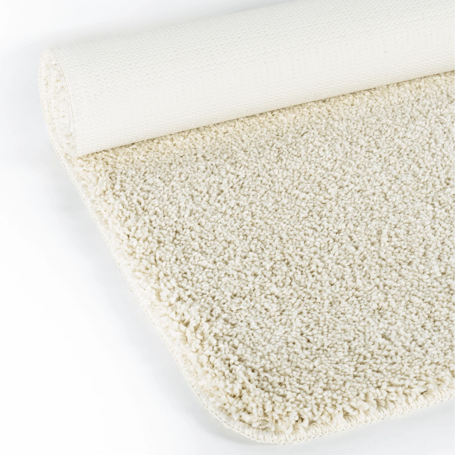 Soft Shaggy Doğal Kaymaz Taban Daire Halı 100x100 120x120