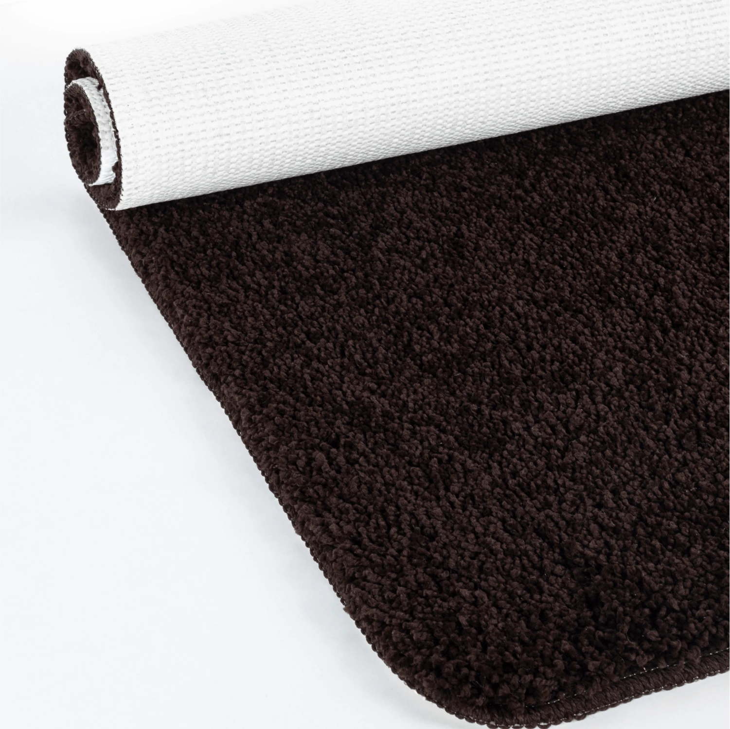 Soft Shaggy Doğal Kaymaz Taban Oval Yolluk