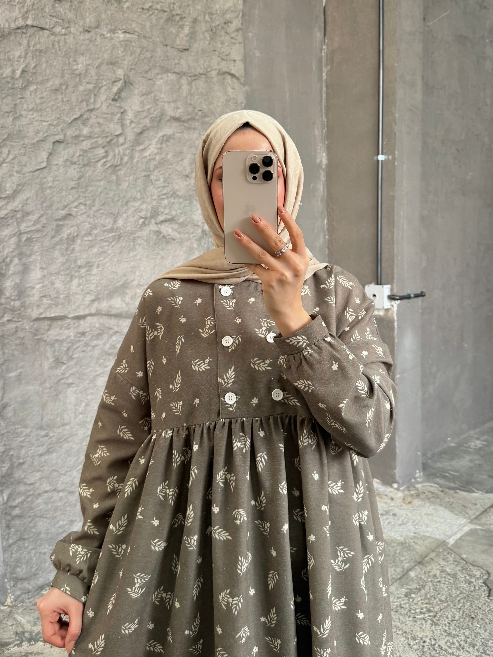 0082 Çiçekli Elbise