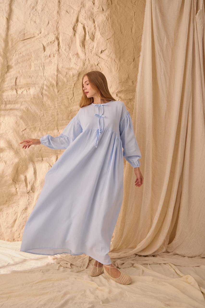 0095 fiyonklu elbise