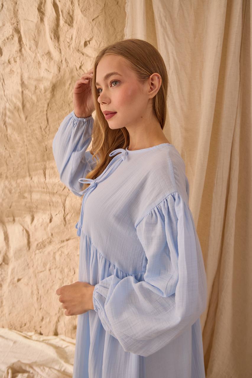 0095 fiyonklu elbise