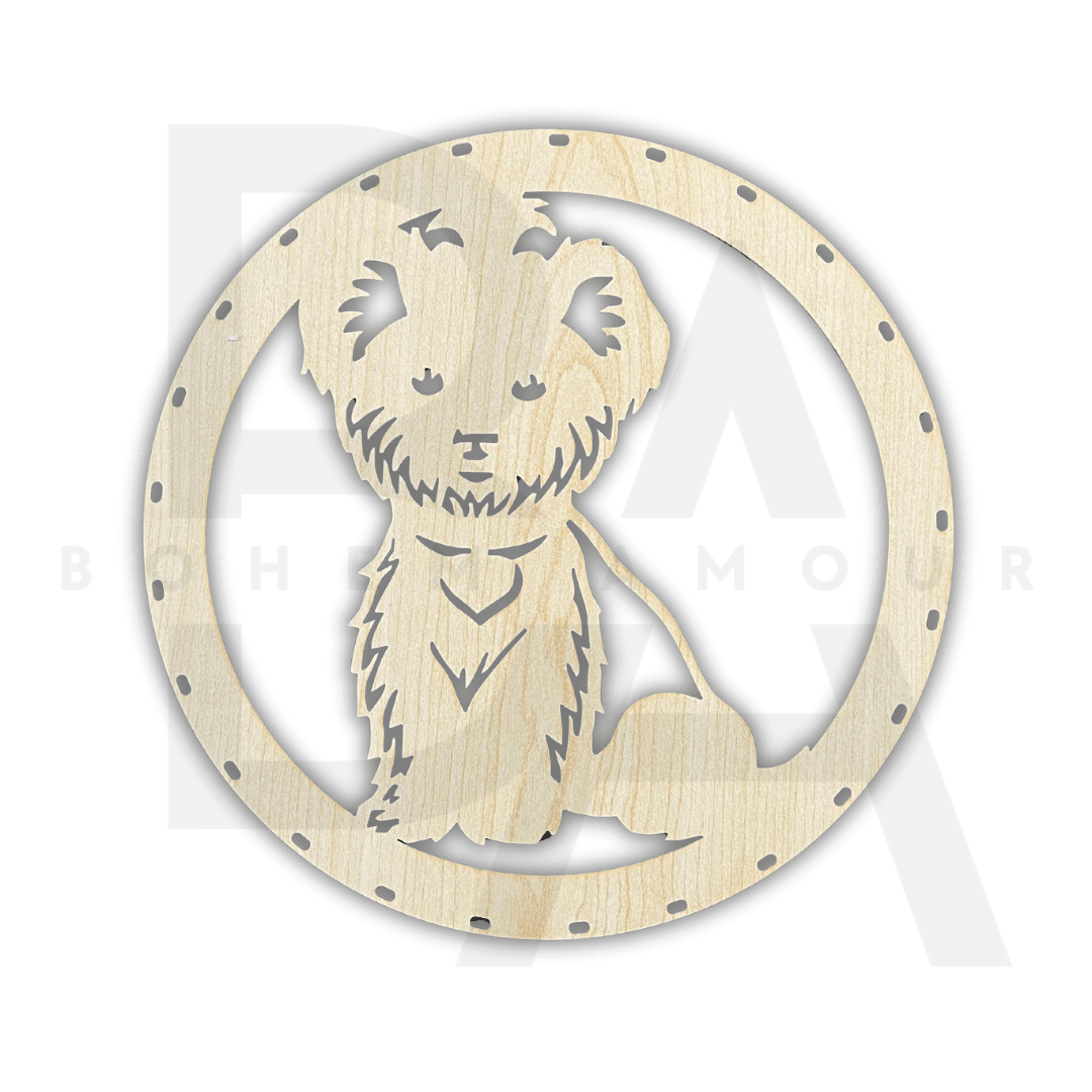 Aslan Desenli Rattan Altlık
