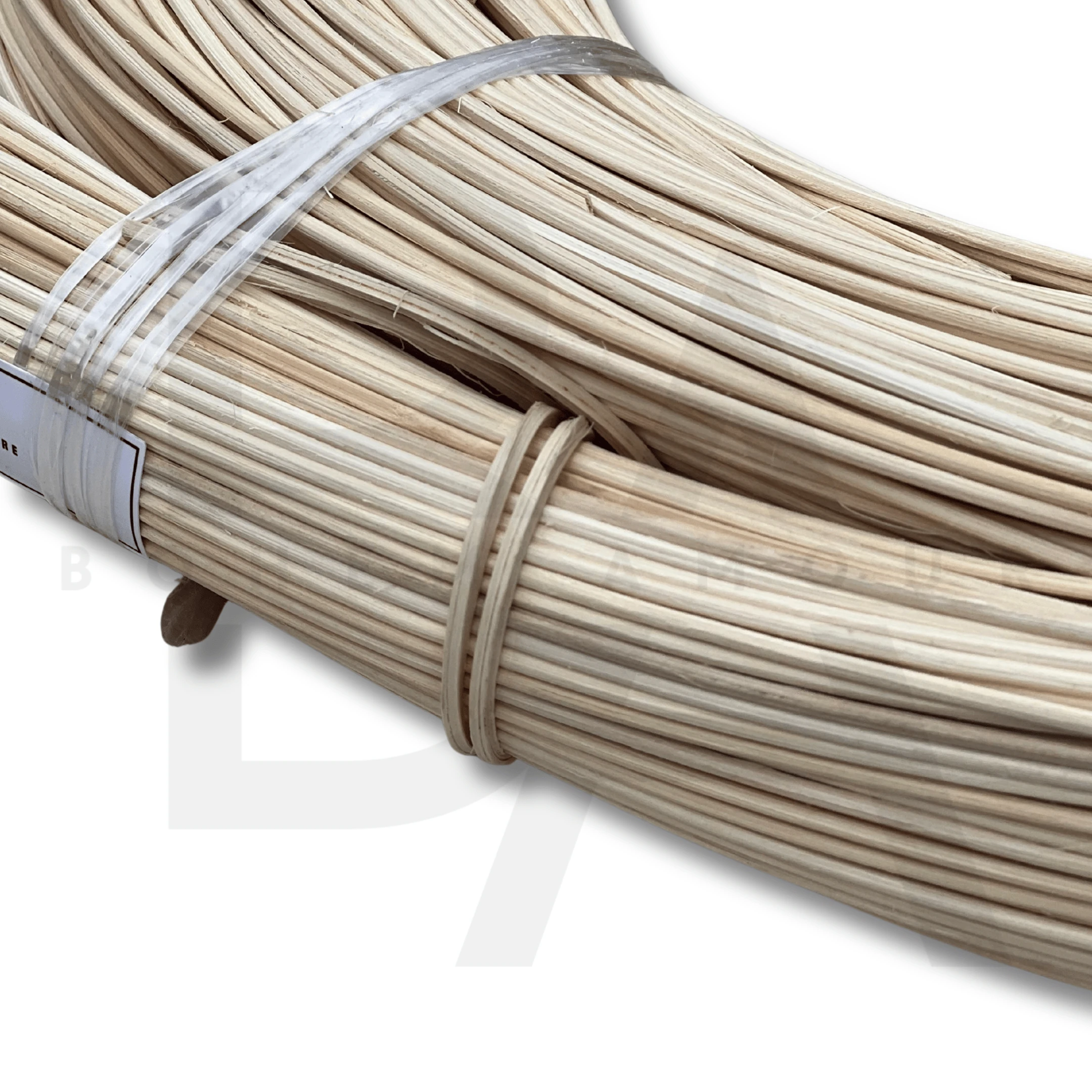 2 mm Rattan Renk Tonları Geçişli Doğal Bambu Çubuk 1 kg