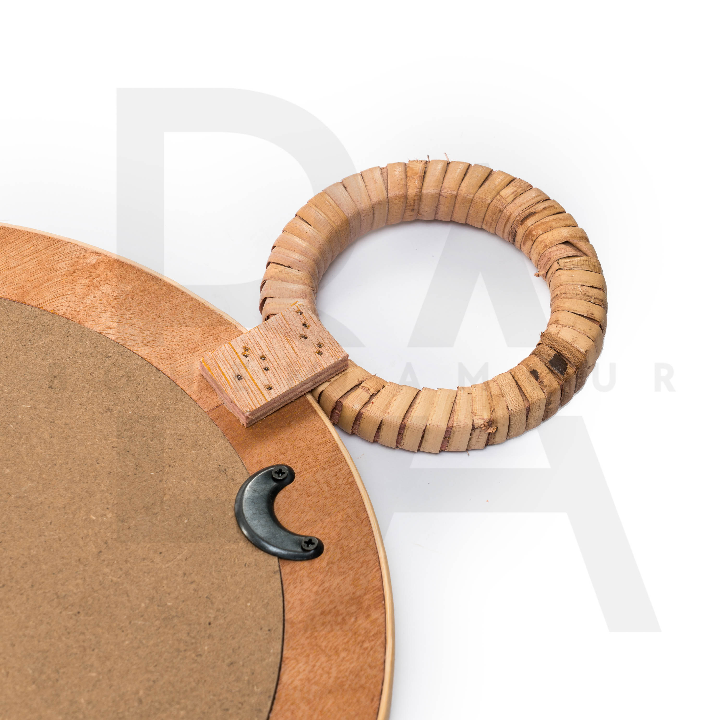 Damla Form Zarif Bambu Ayna