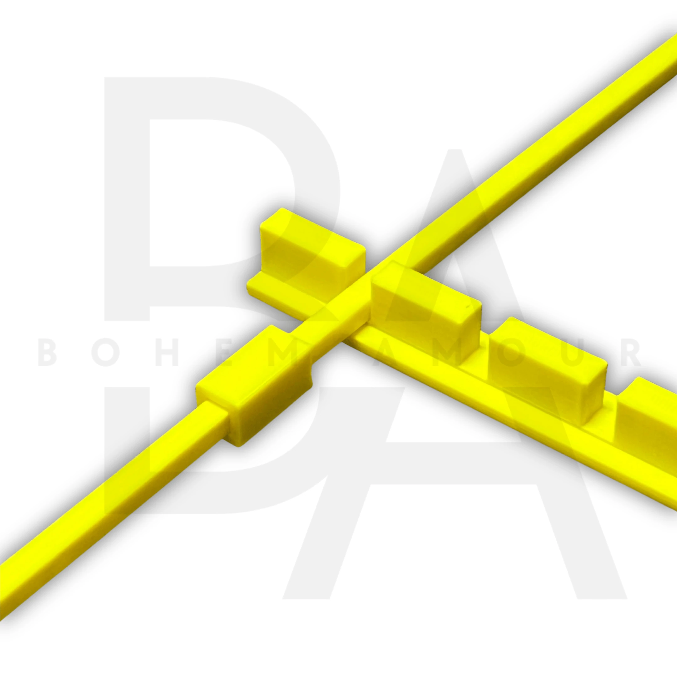 Dikdörtgen & Kare Başlangıç Seti - 60 cm / Rattan Örme Yardımcı Kalıp