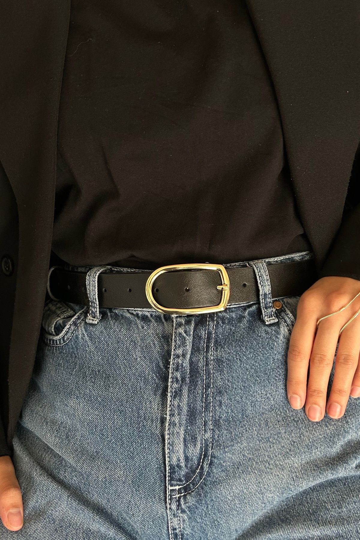 Gino Gold Tokalı Kemer