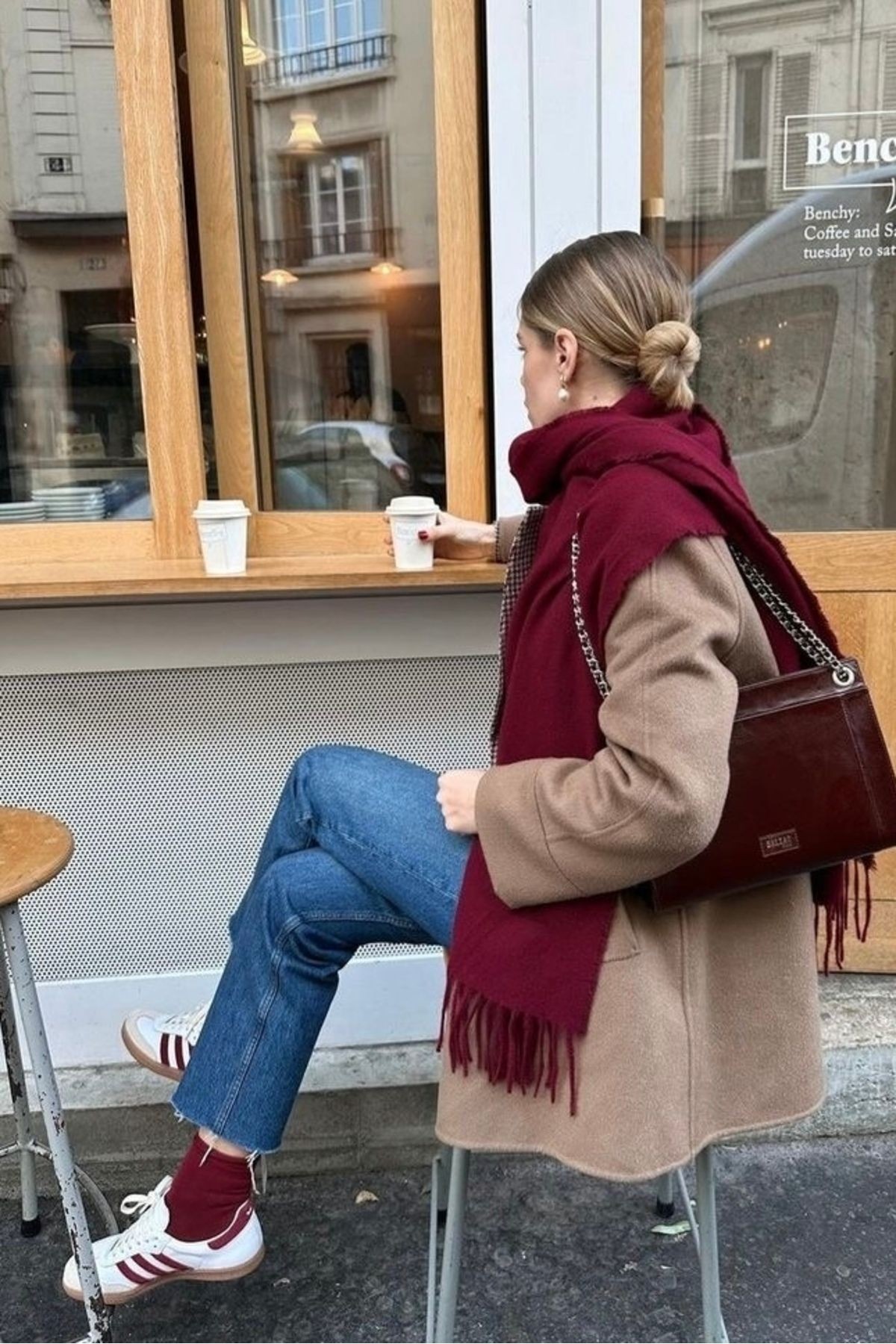 Alessa Atkı Yumuşak Dokulu Omuz Şalı