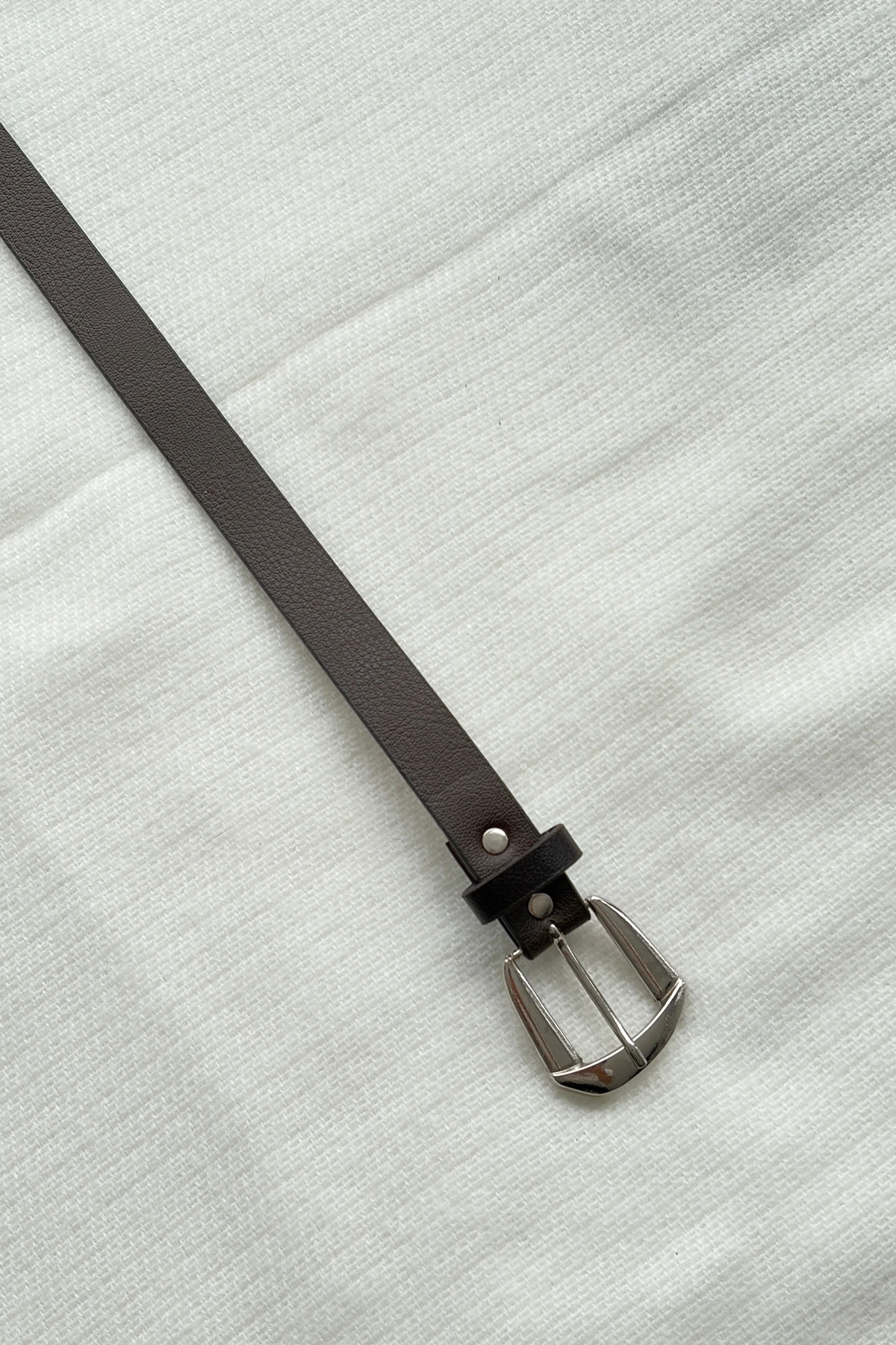 Boris Gümüş Tokalı Kadın Kemer 4'lü Set