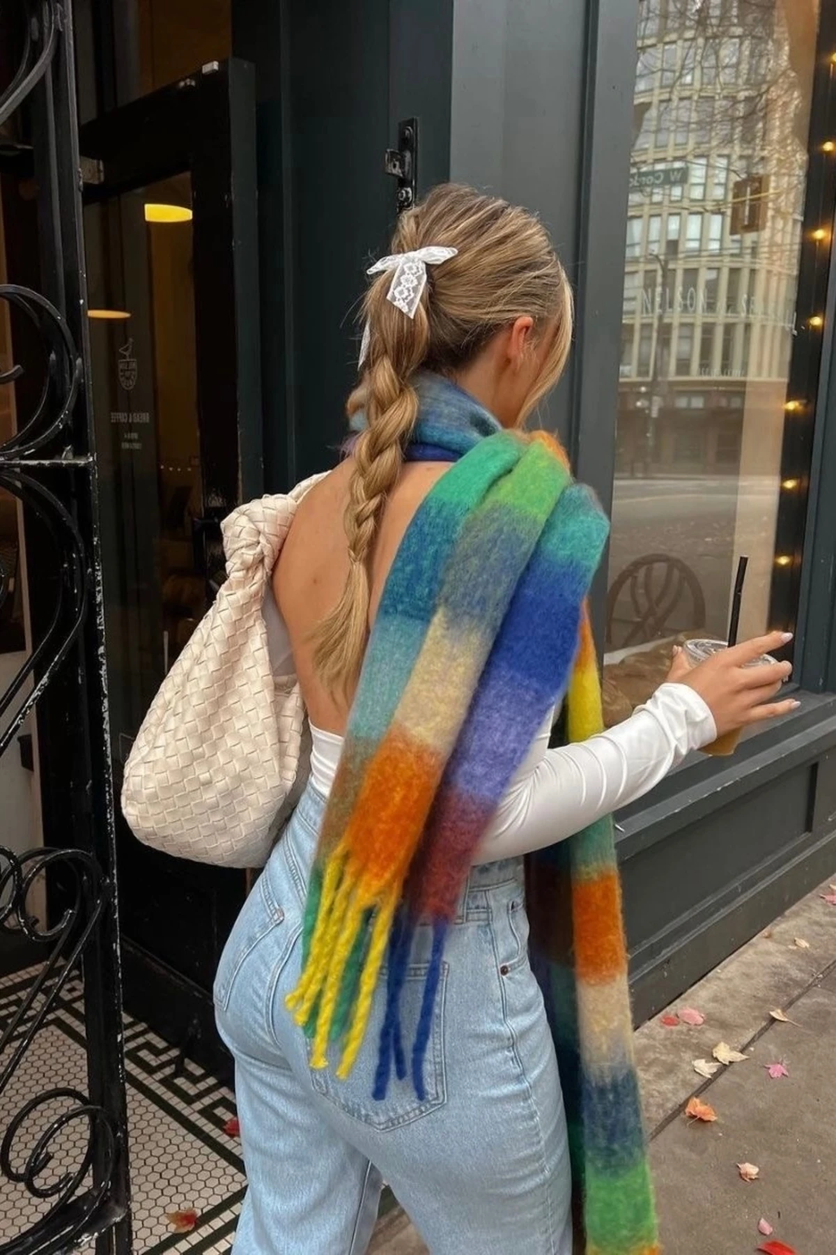 Amela Premium Atkı Yumuşak Dokulu Omuz Şalı