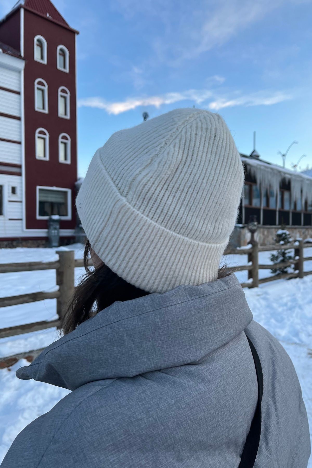 Örme Pamuklu Unisex Bere