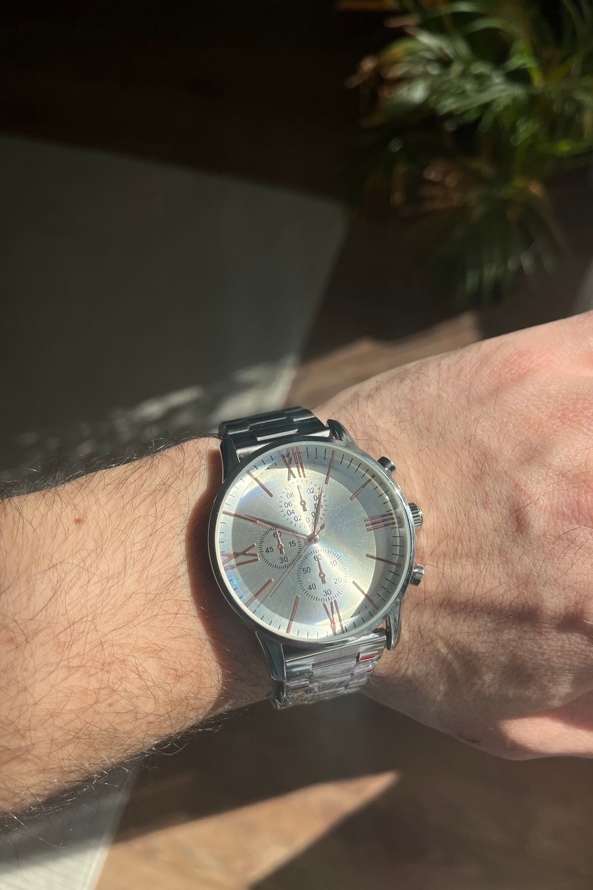 Marcos Erkek Kol Saati - beyaz-bakır